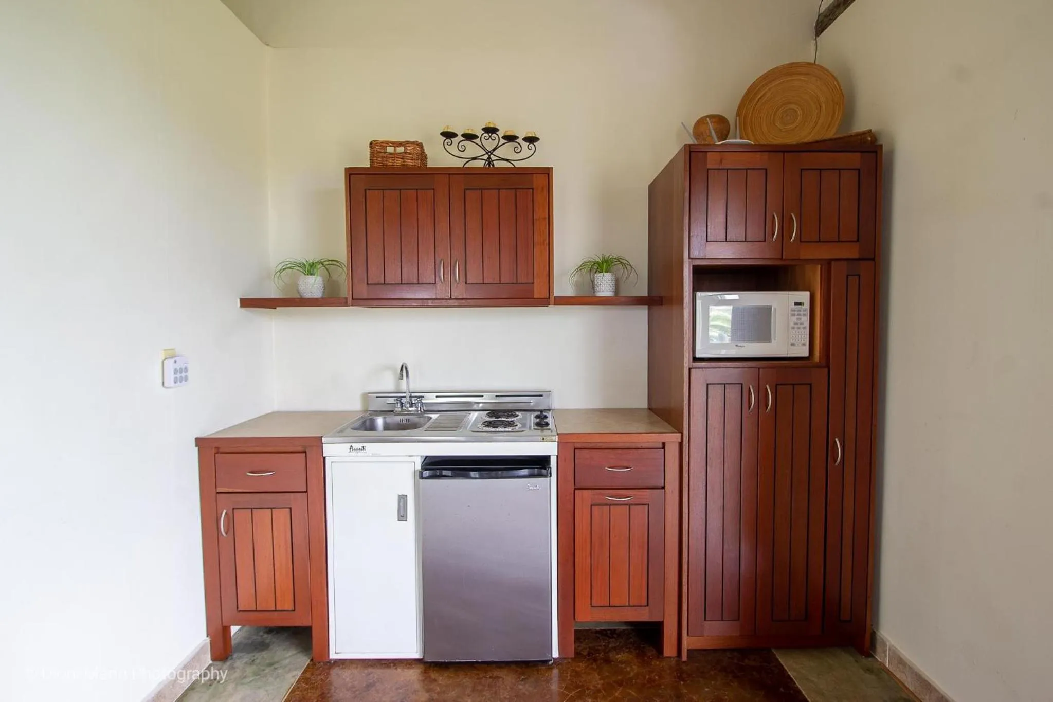 Kitchen or kitchenette in Almond Tree Hotel Resort