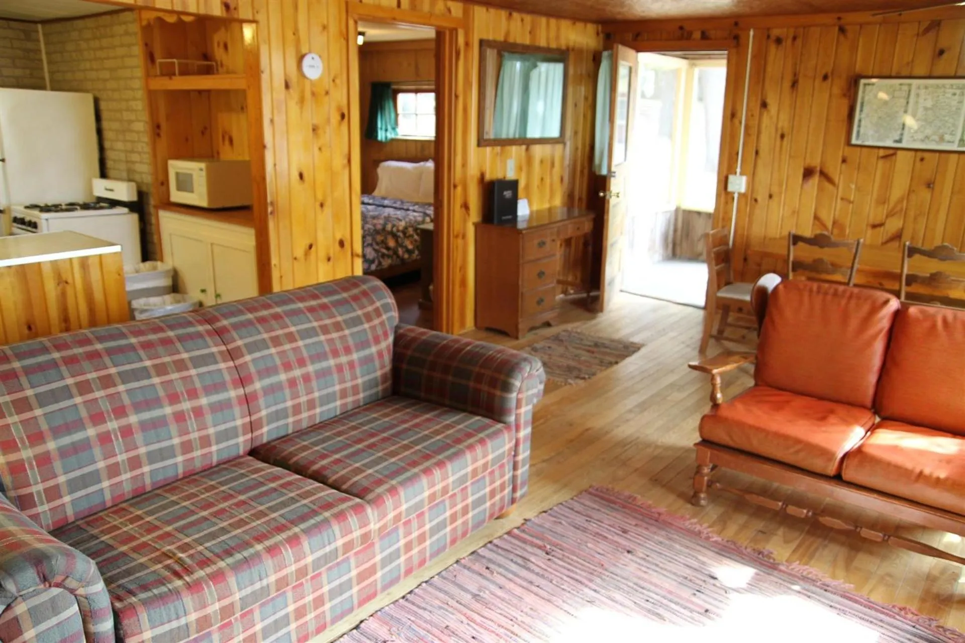 Kitchen or kitchenette in Holiday Acres Resort