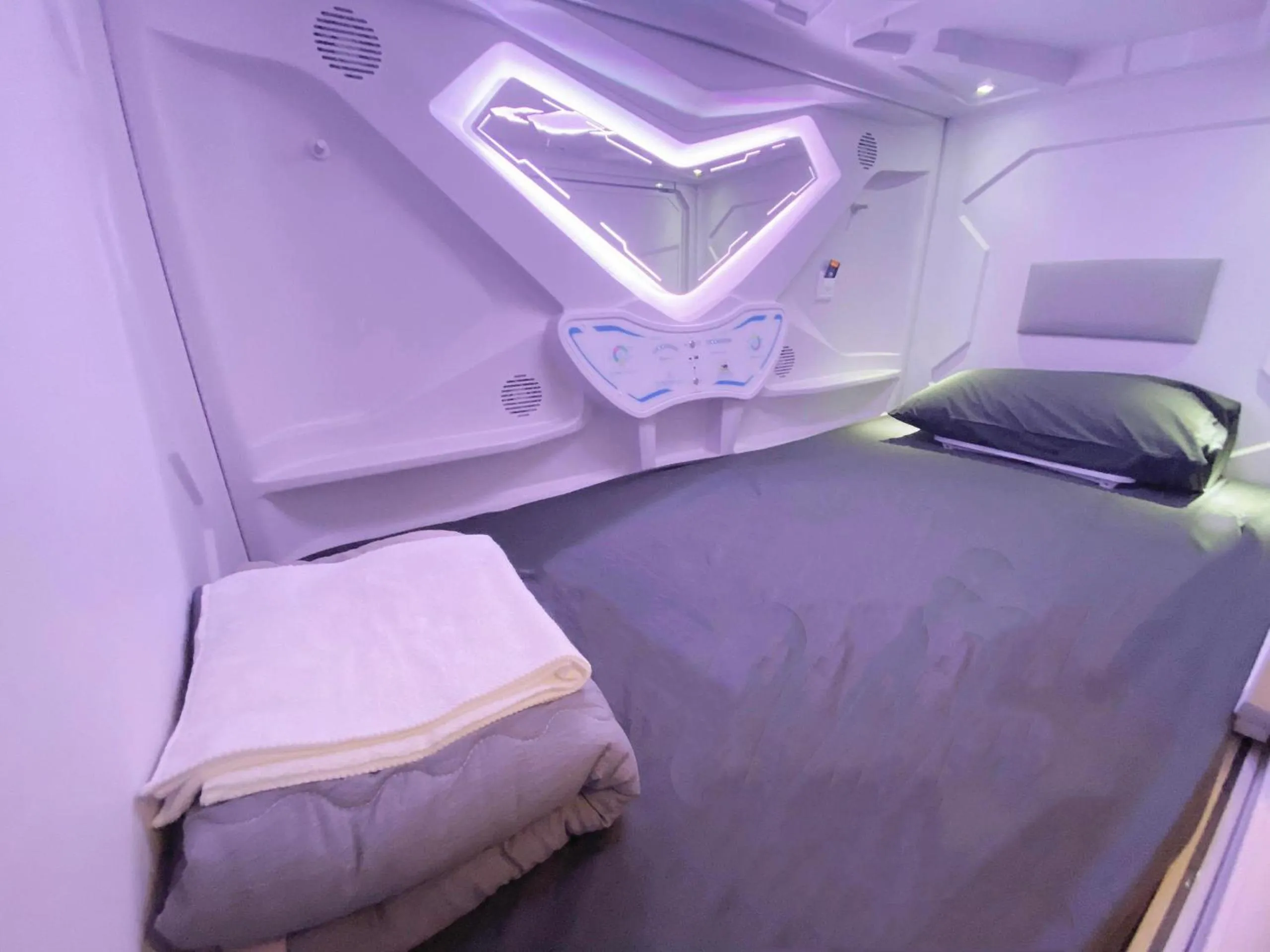 Bed in U Capsule Hotel Kulai