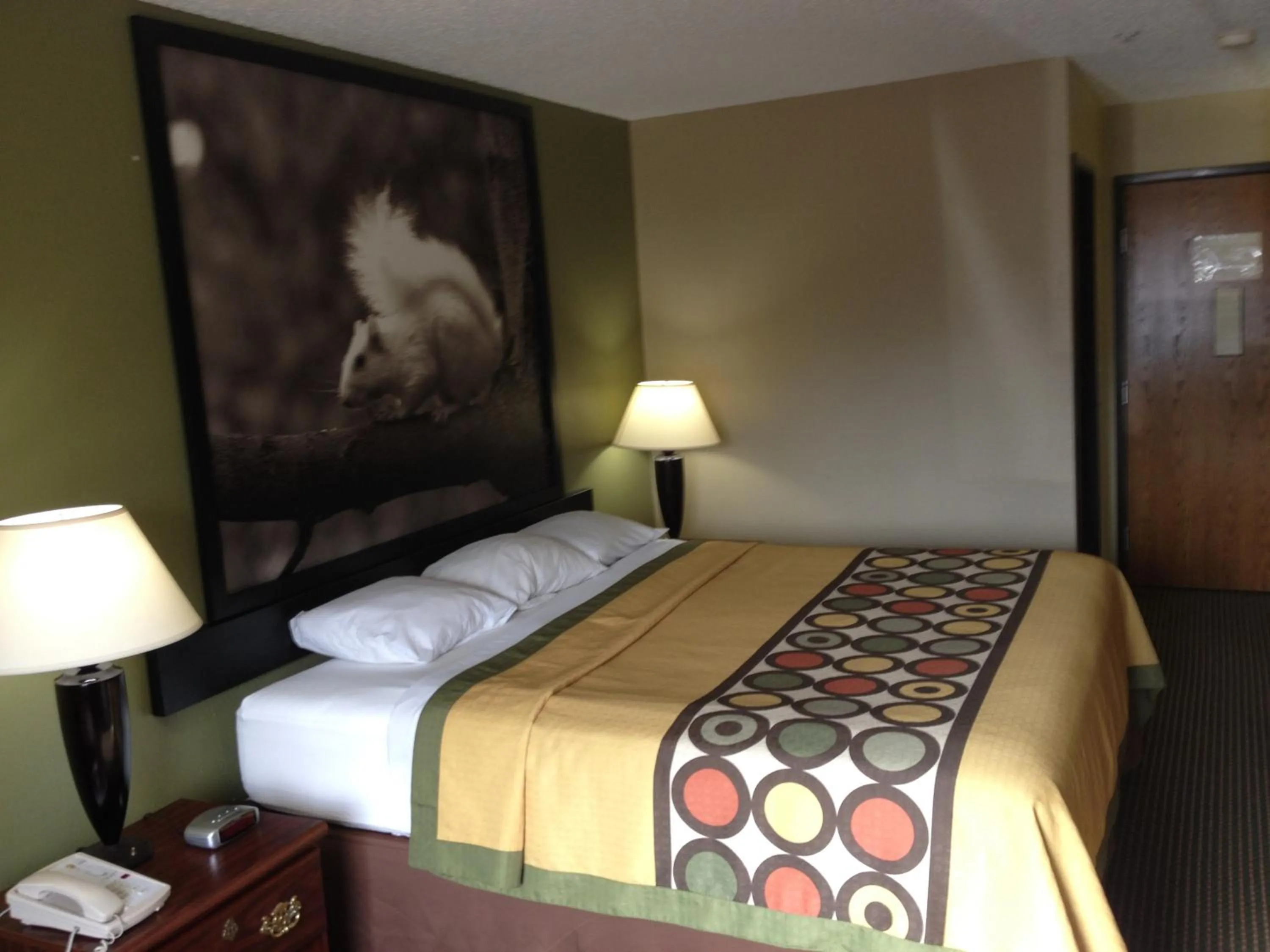 Bed in Super 8 by Wyndham Olney