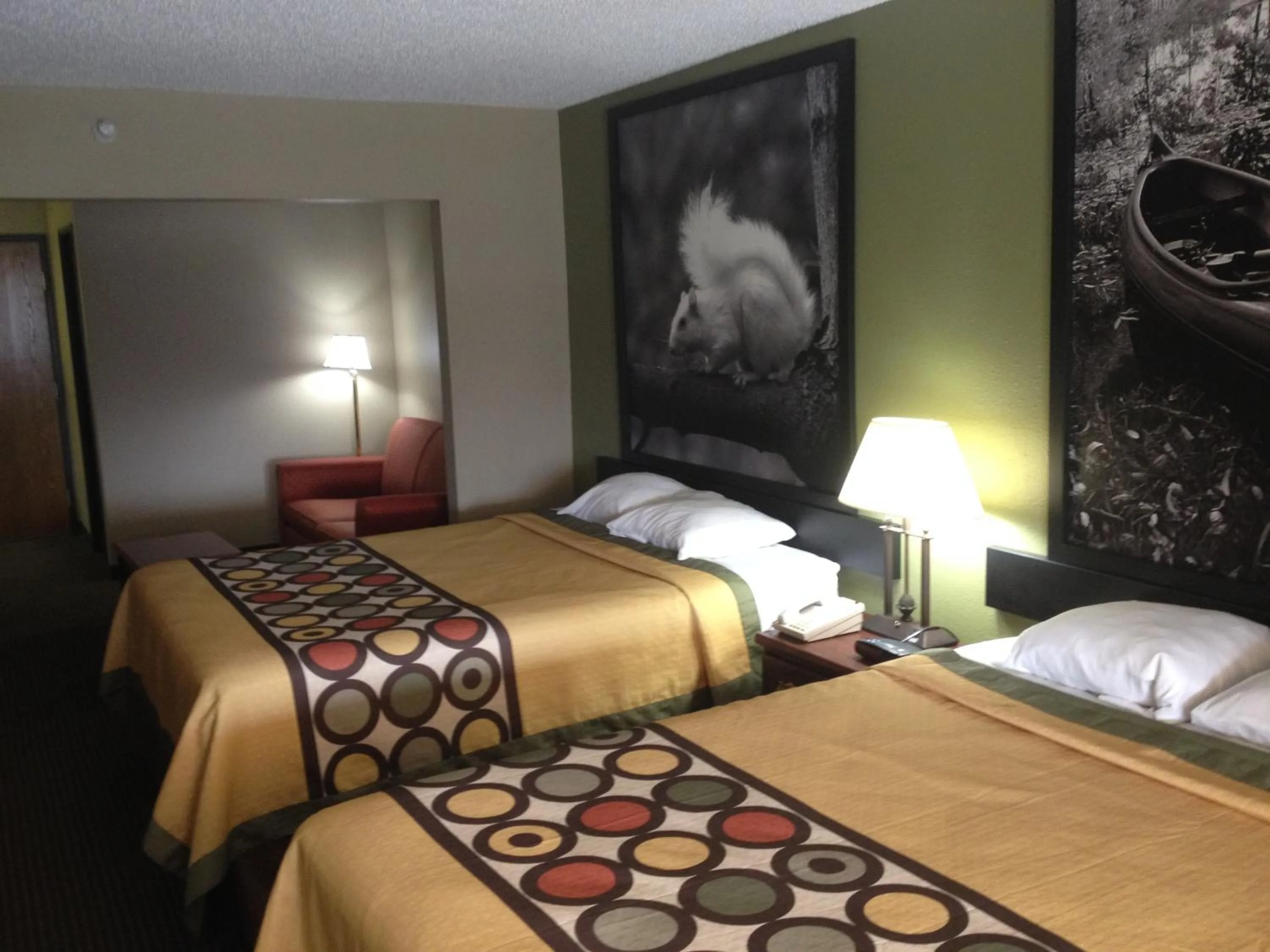 Bed in Super 8 by Wyndham Olney