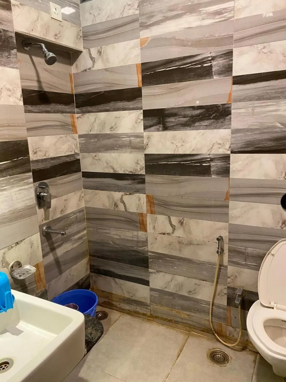 Shower in Hotel Skylark