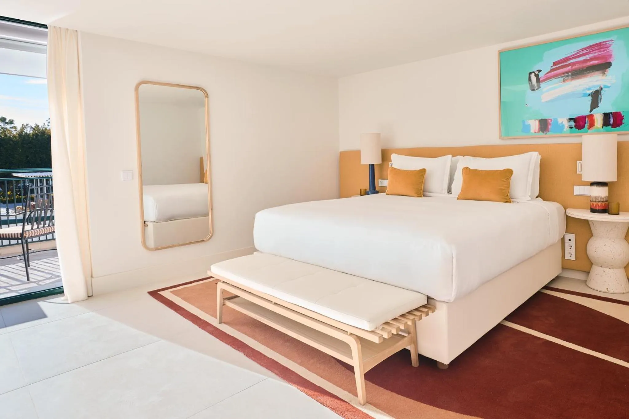 Bed in Kimpton Los Monteros Marbella by IHG