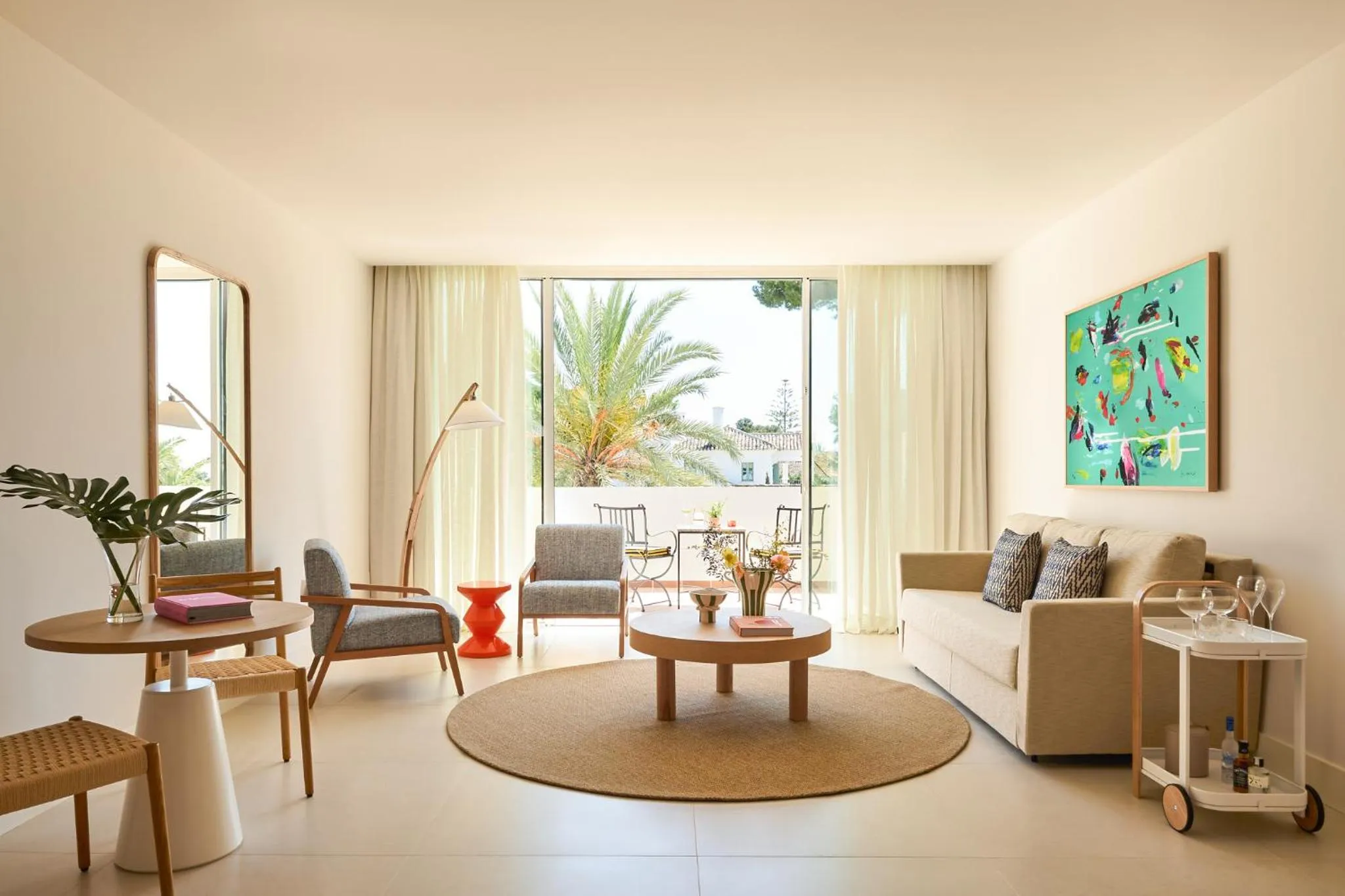 Garden view in Kimpton Los Monteros Marbella by IHG