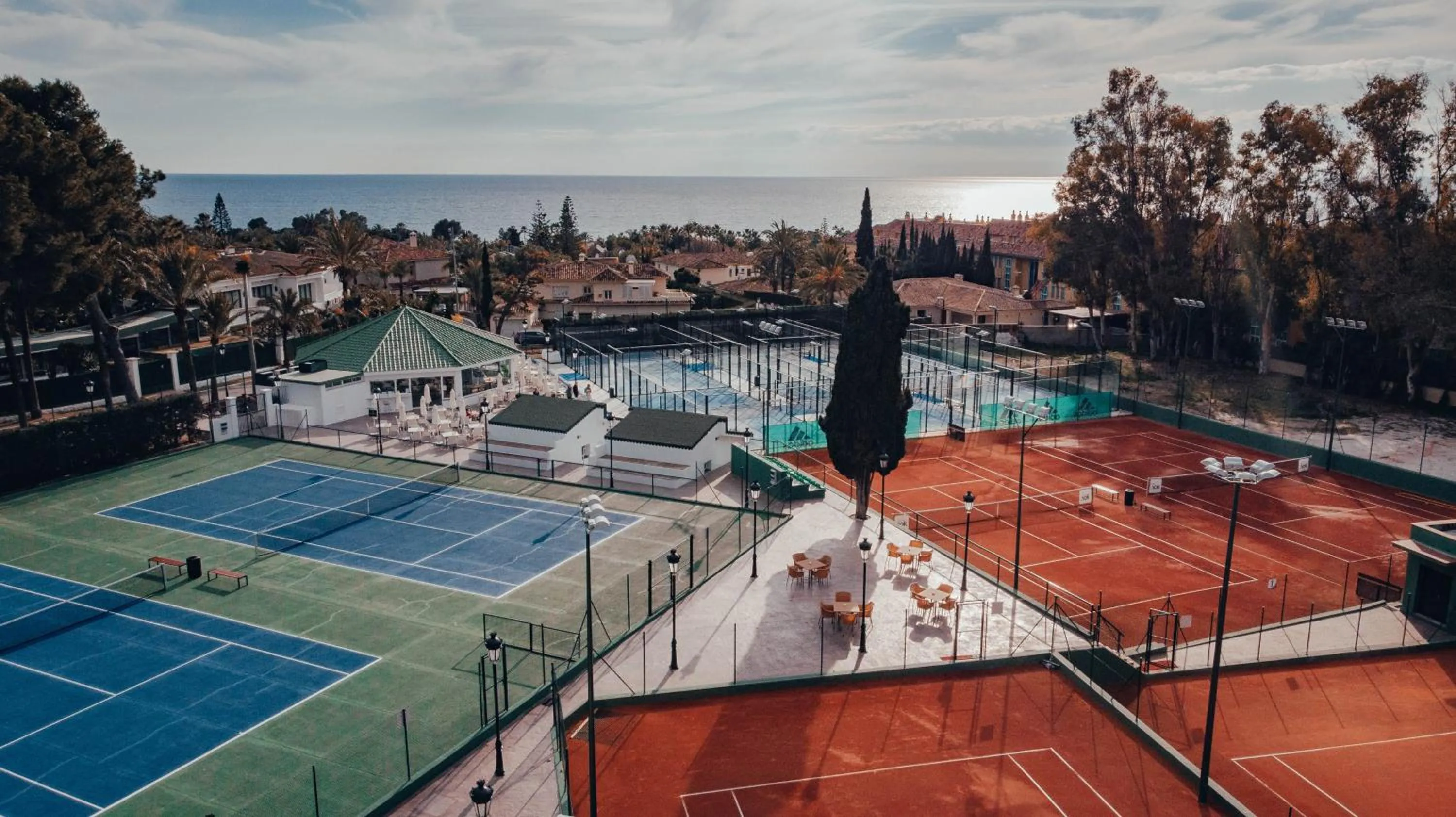Tennis court in Kimpton Los Monteros Marbella by IHG