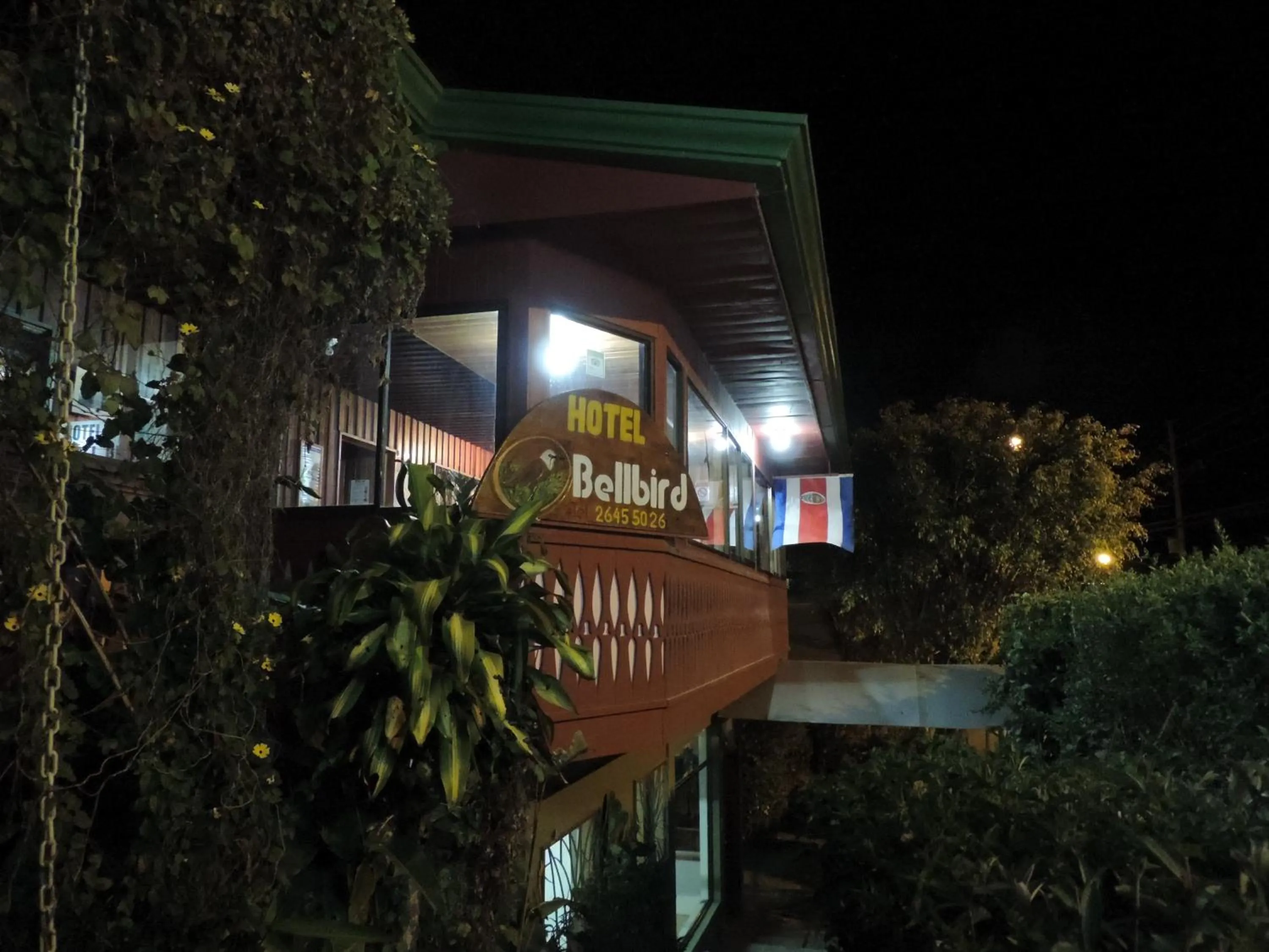 Facade/entrance in Hotel Bell Bird