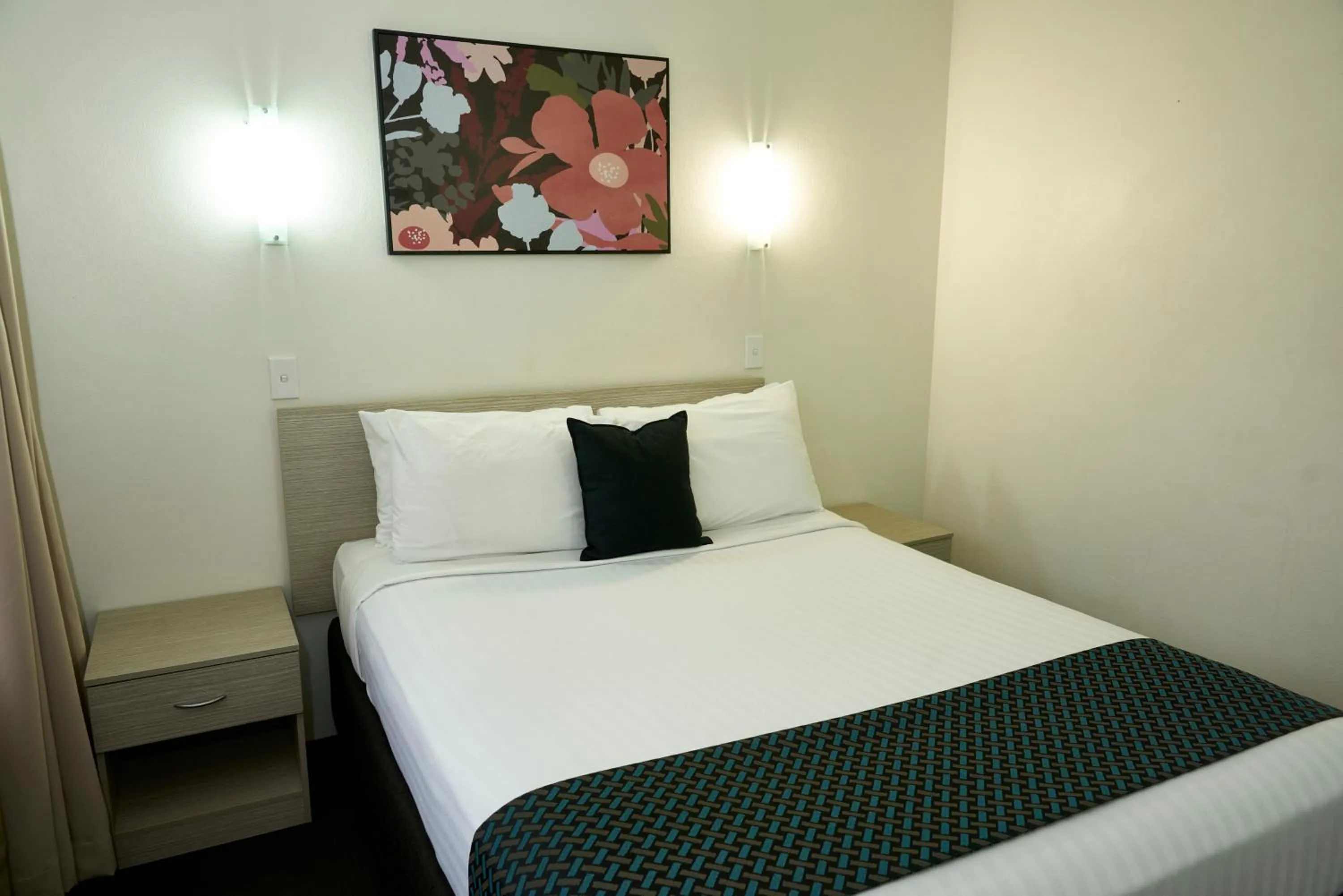 Bed in Ashwood Motel