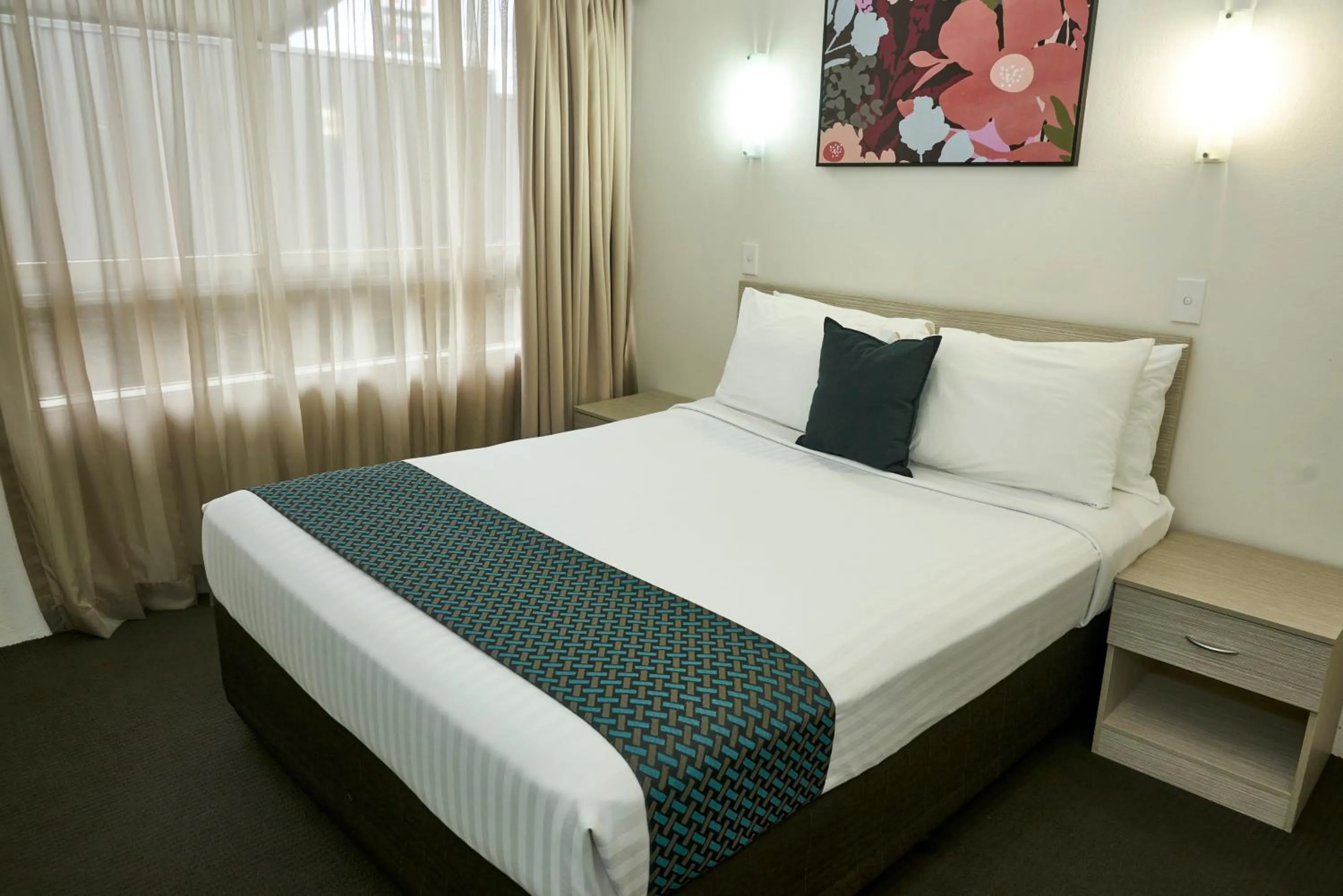 Bed in Ashwood Motel