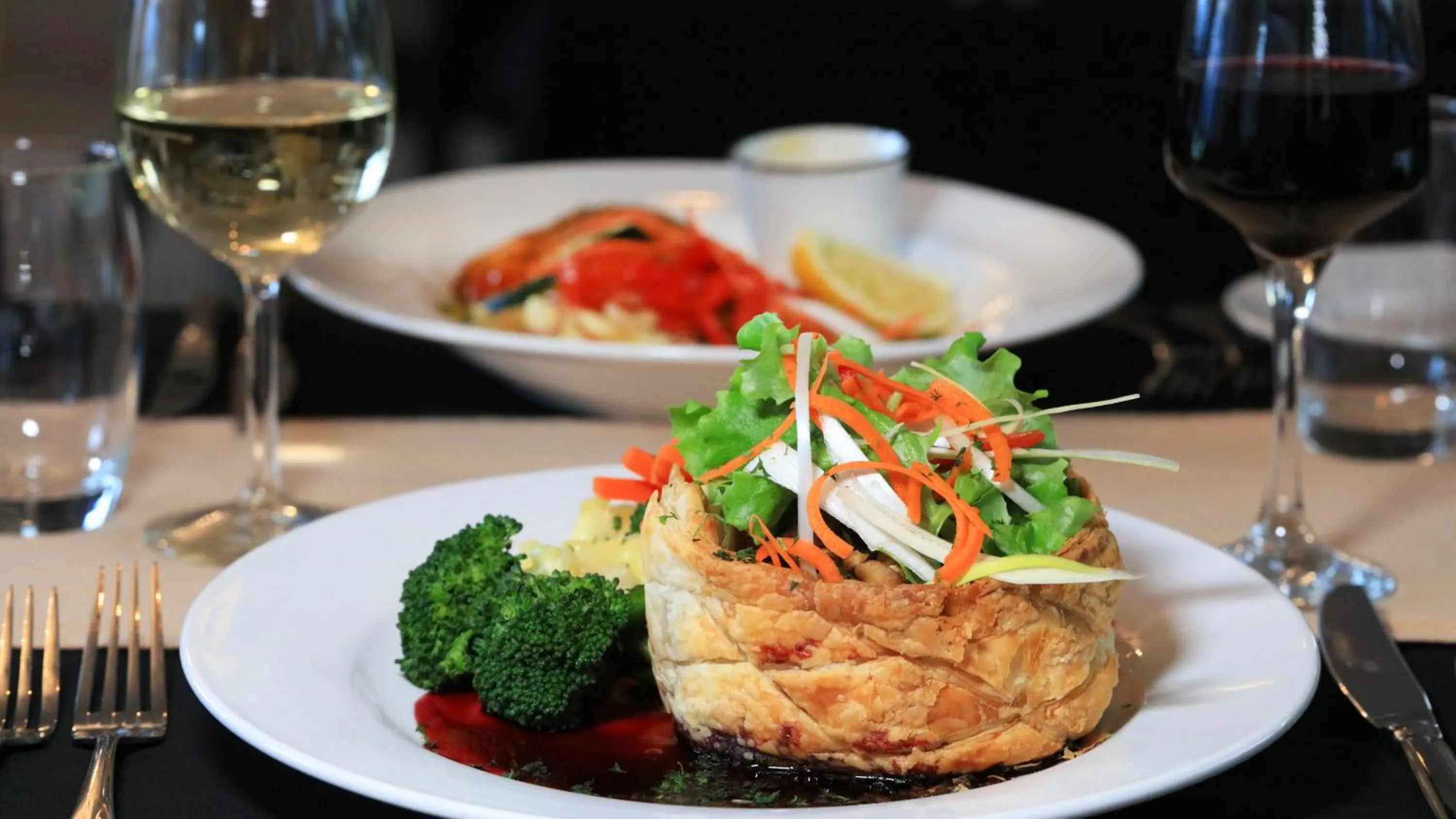 Dinner in Silver Haven Motor Inn