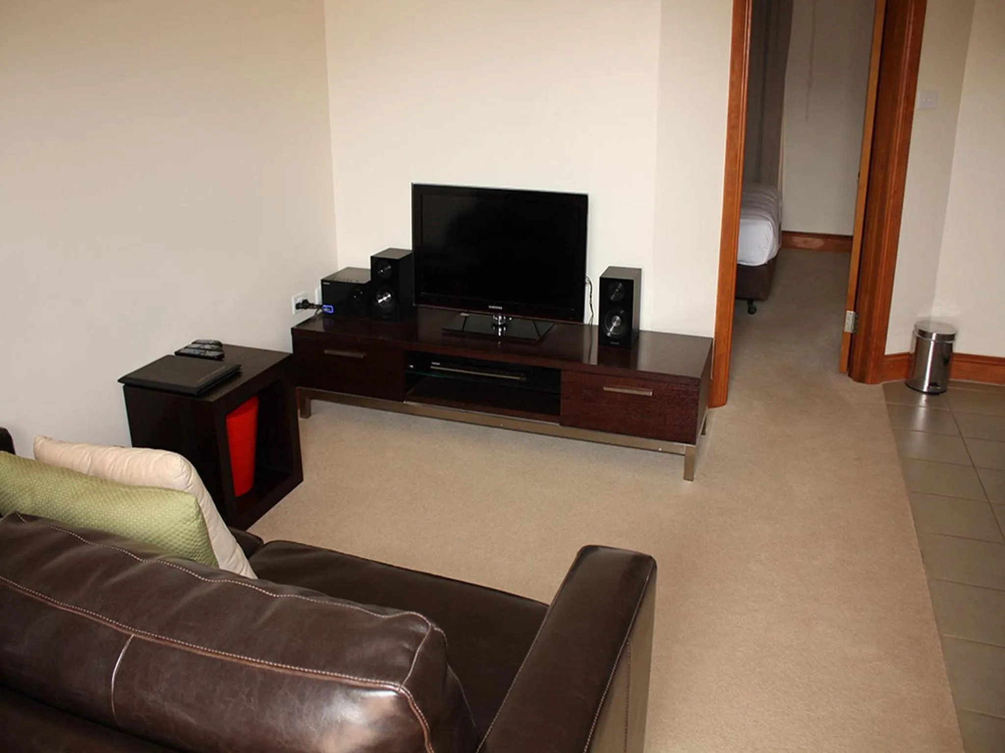 Living room in BIG4 Stuart Range Outback Resort