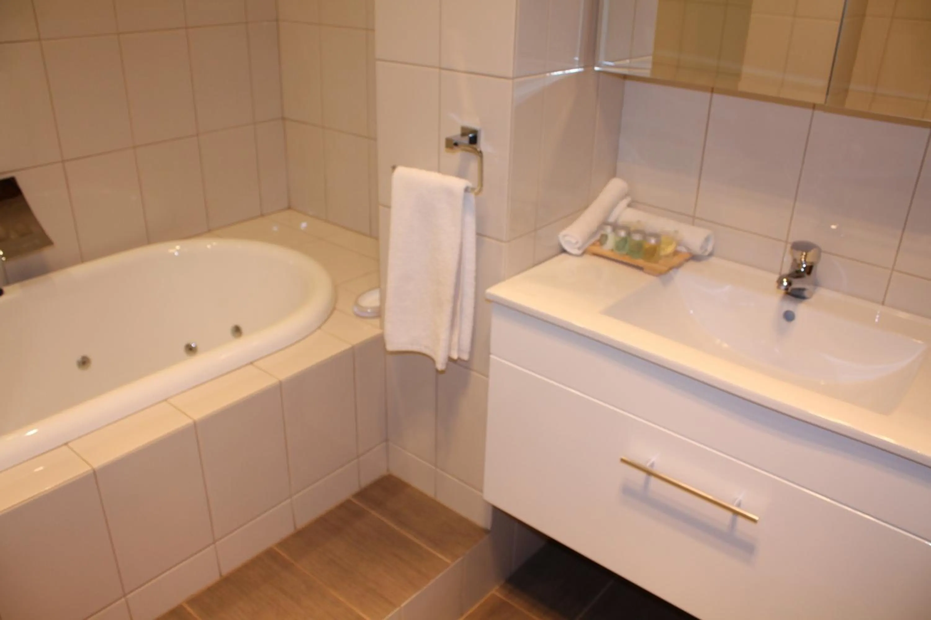 Bathroom in BIG4 Stuart Range Outback Resort