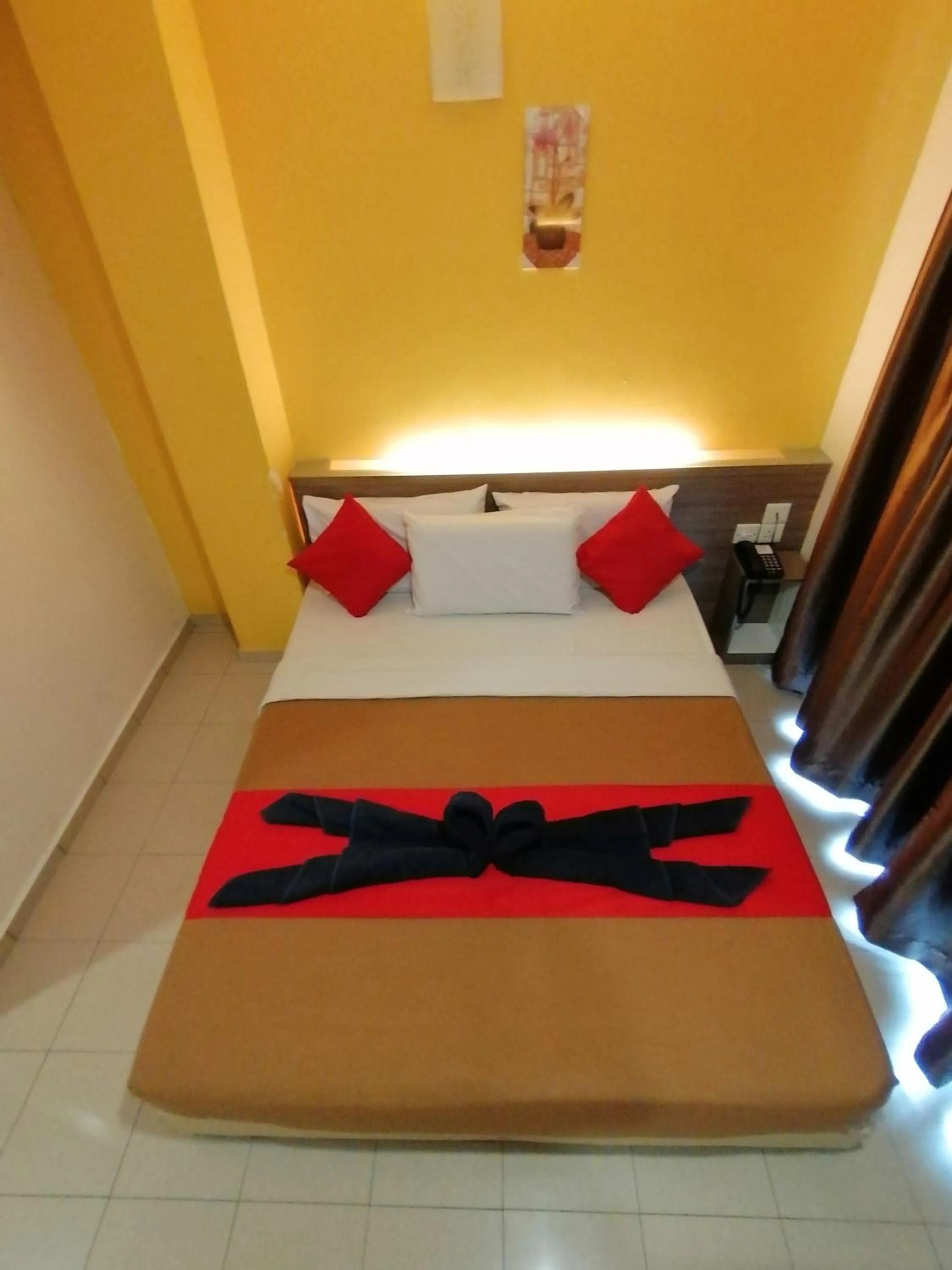 Bedroom, Bed in Yellow Mansion Hotel Melaka Raya
