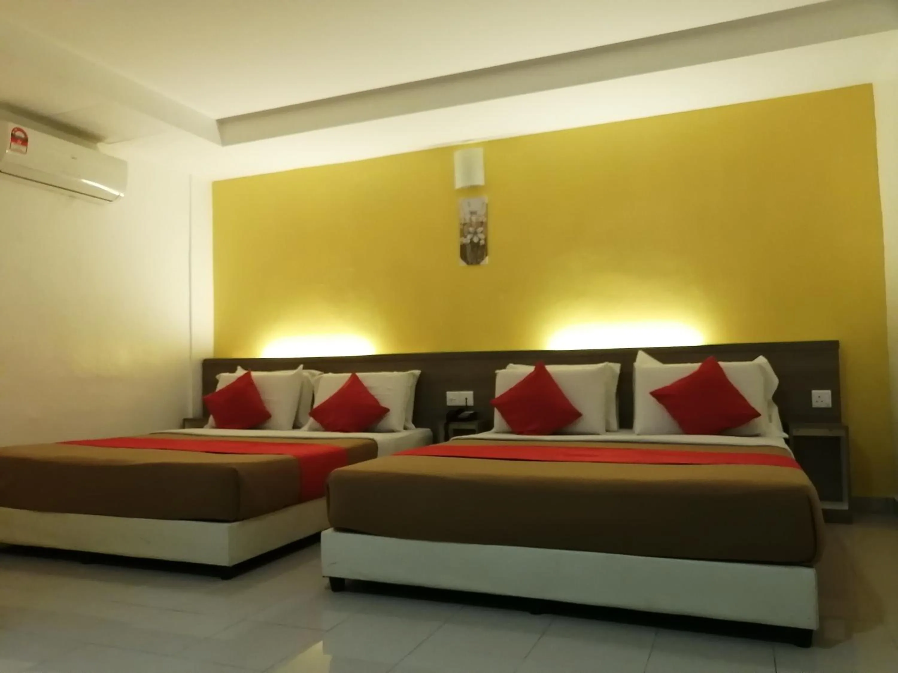 Bedroom, Bed in Yellow Mansion Hotel Melaka Raya