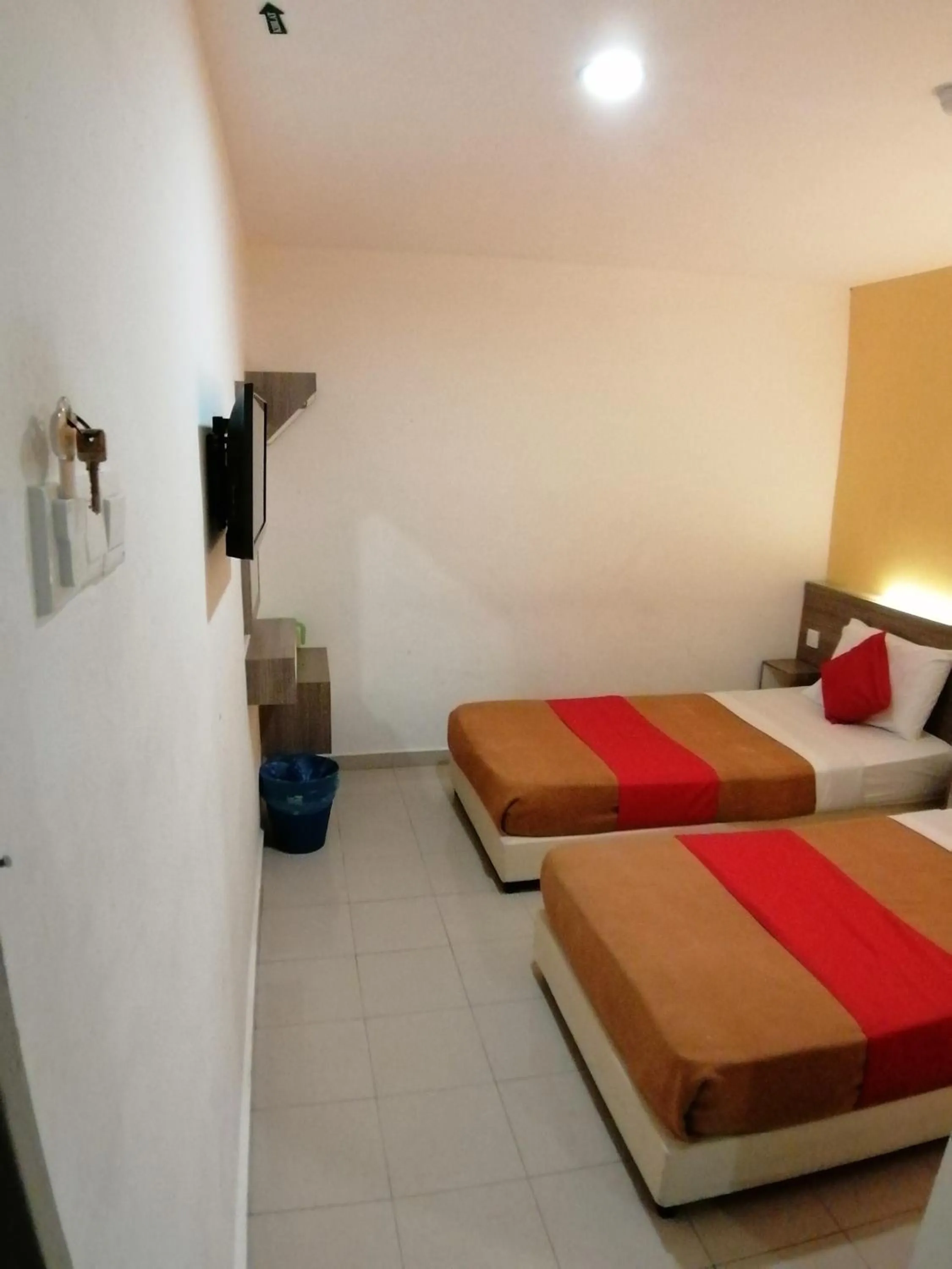 Bedroom, Bed in Yellow Mansion Hotel Melaka Raya