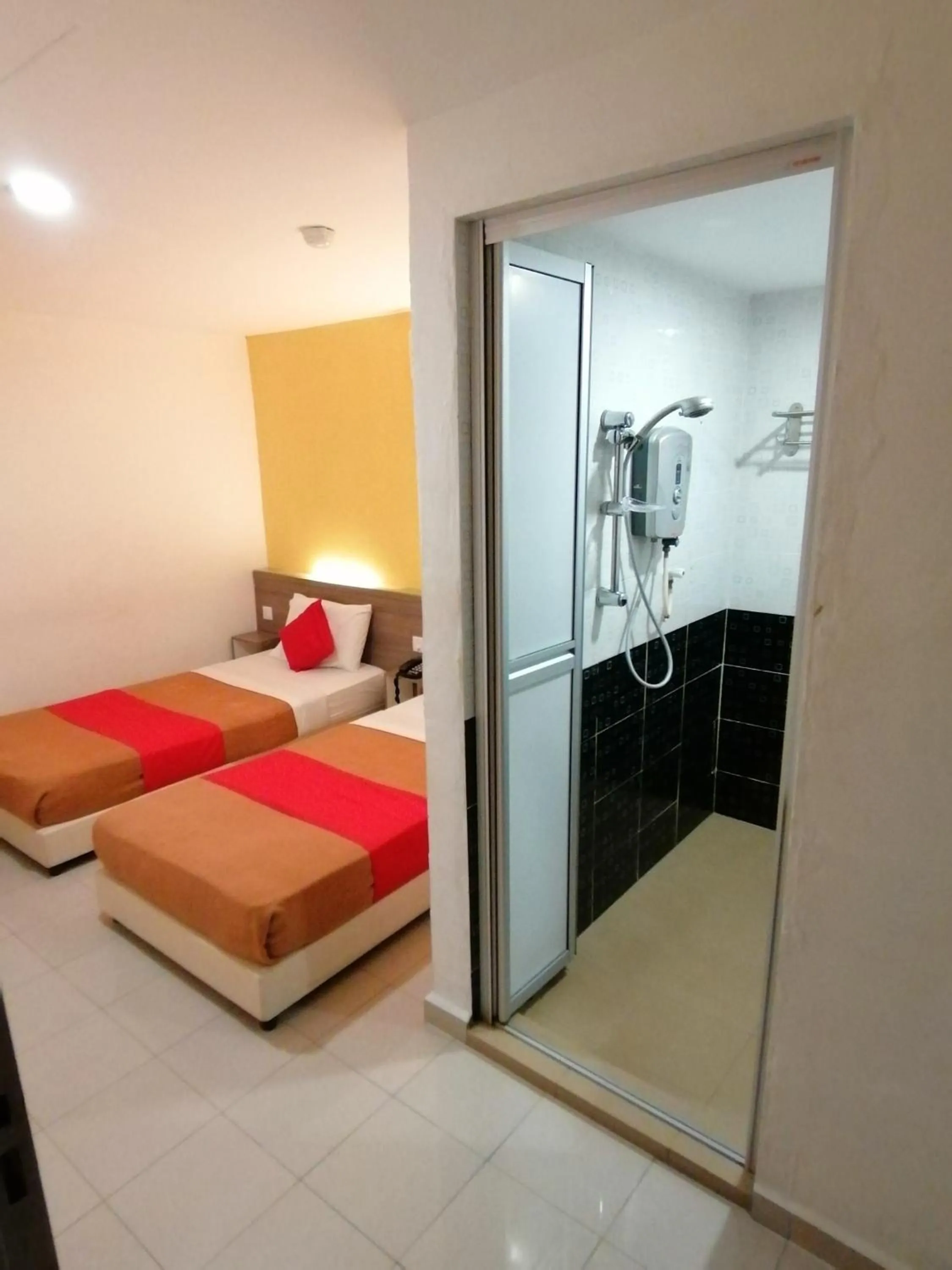 Bedroom, Bed in Yellow Mansion Hotel Melaka Raya