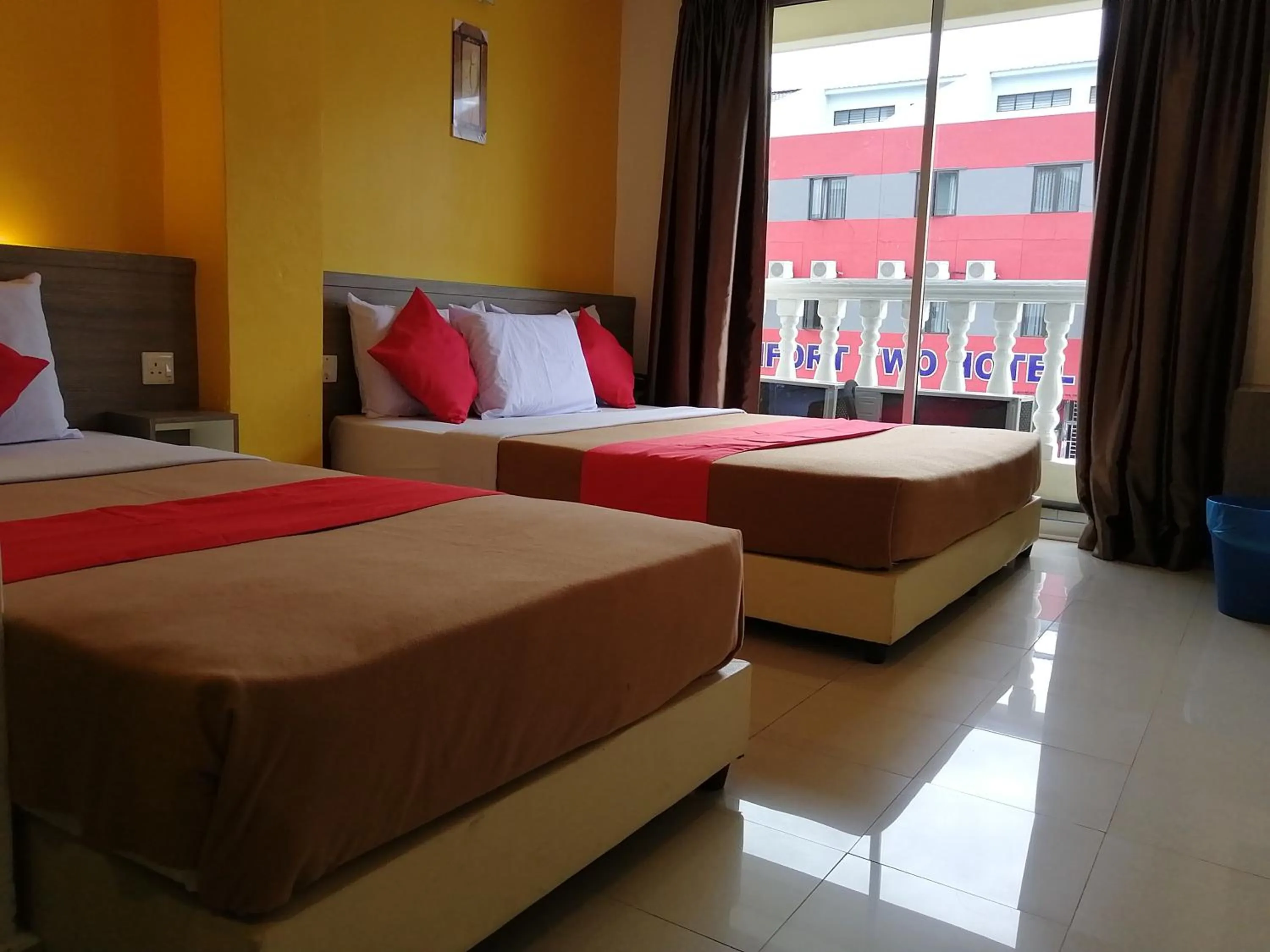 Bedroom, Bed in Yellow Mansion Hotel Melaka Raya