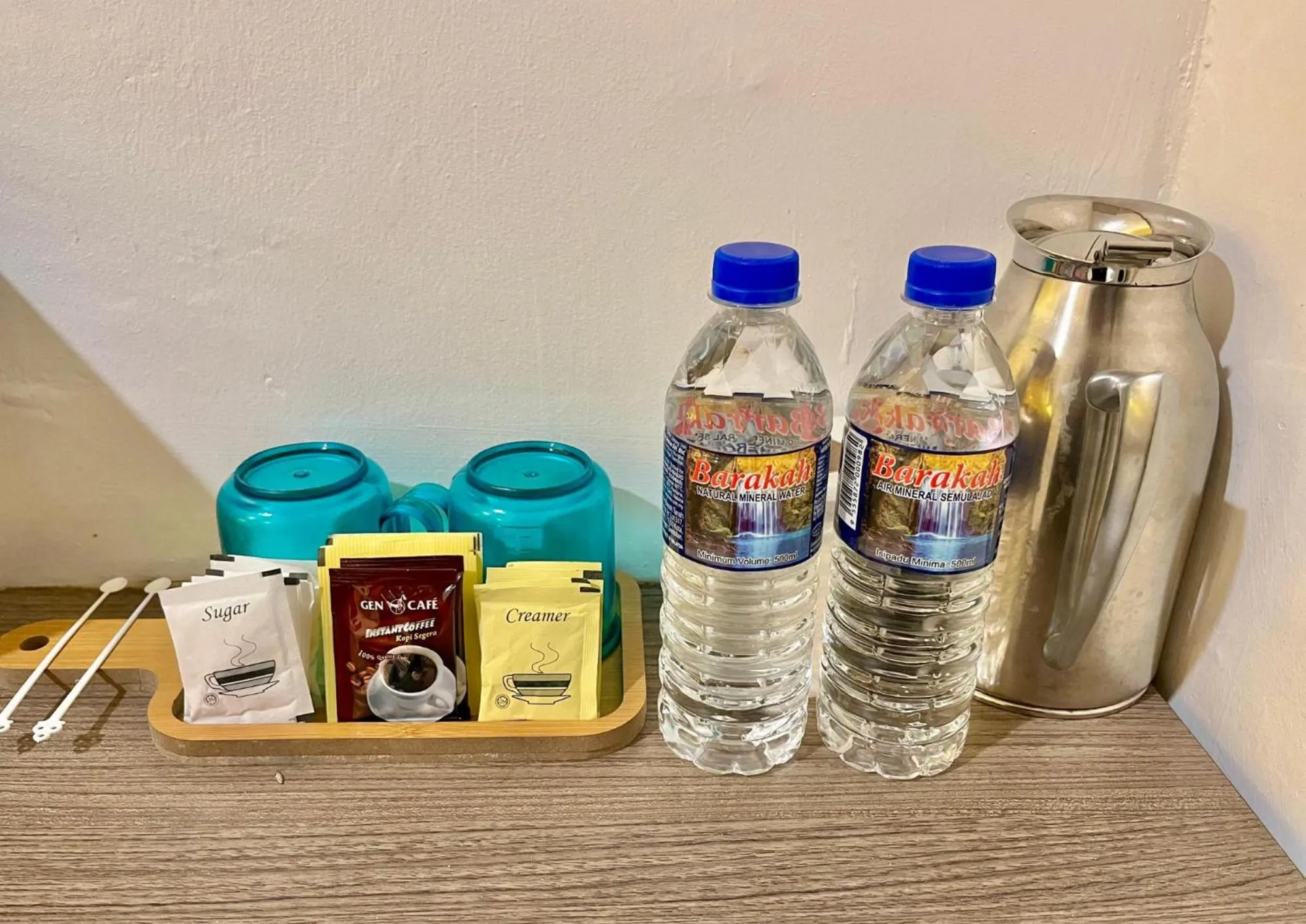 Bed in Yellow Mansion Hotel Melaka Raya