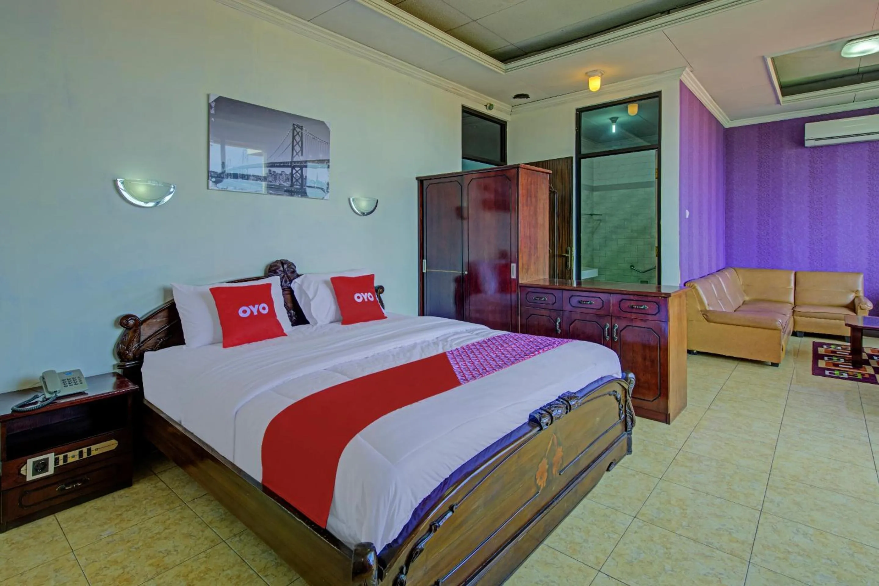 Bedroom in OYO 3934 Hotel Istana
