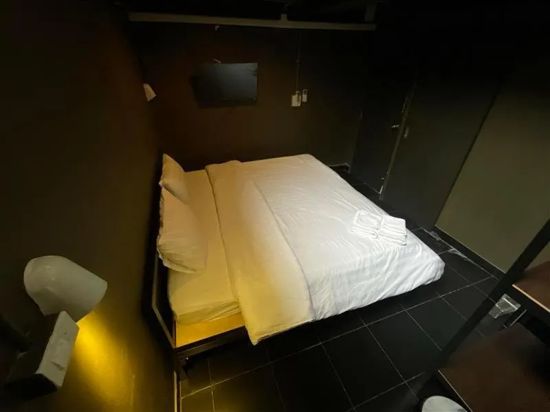 Bedroom, Bed in Capsule Hostel Chiangkhan