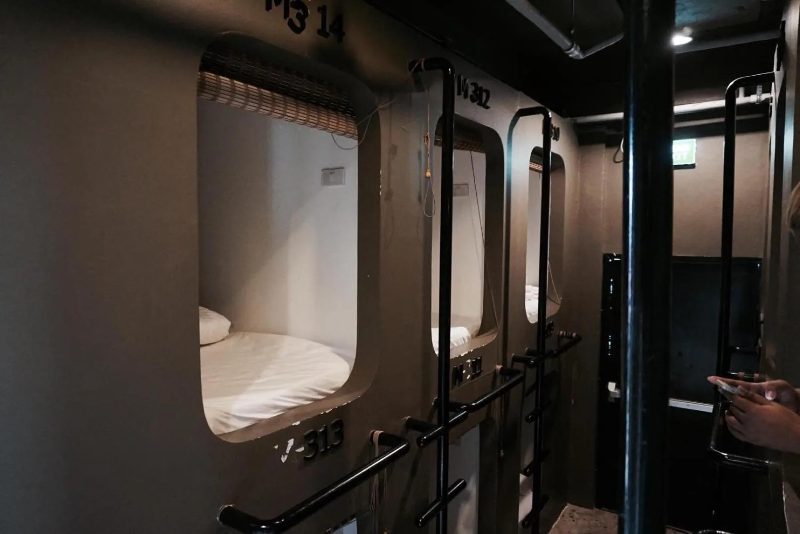 Bed in Capsule Hostel Chiangkhan