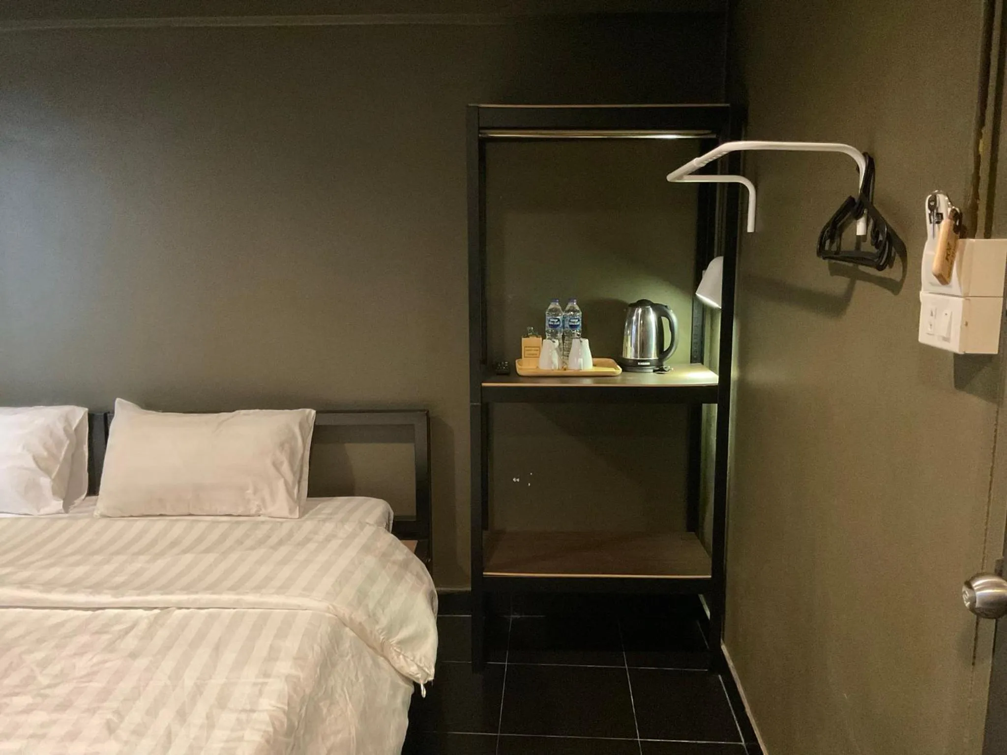 Coffee/tea facilities, Bed in Capsule Hostel Chiangkhan