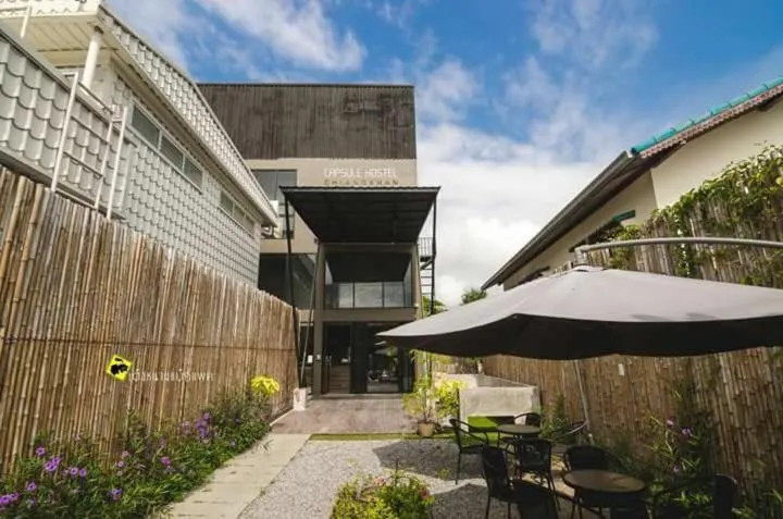 Property building in Capsule Hostel Chiangkhan