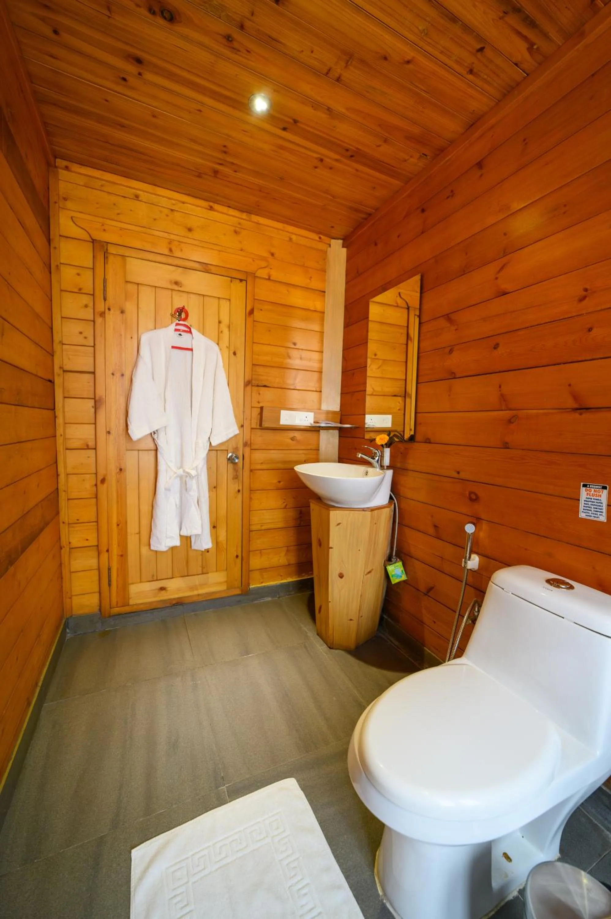 Bathroom in Sinclairs Retreat Kalimpong