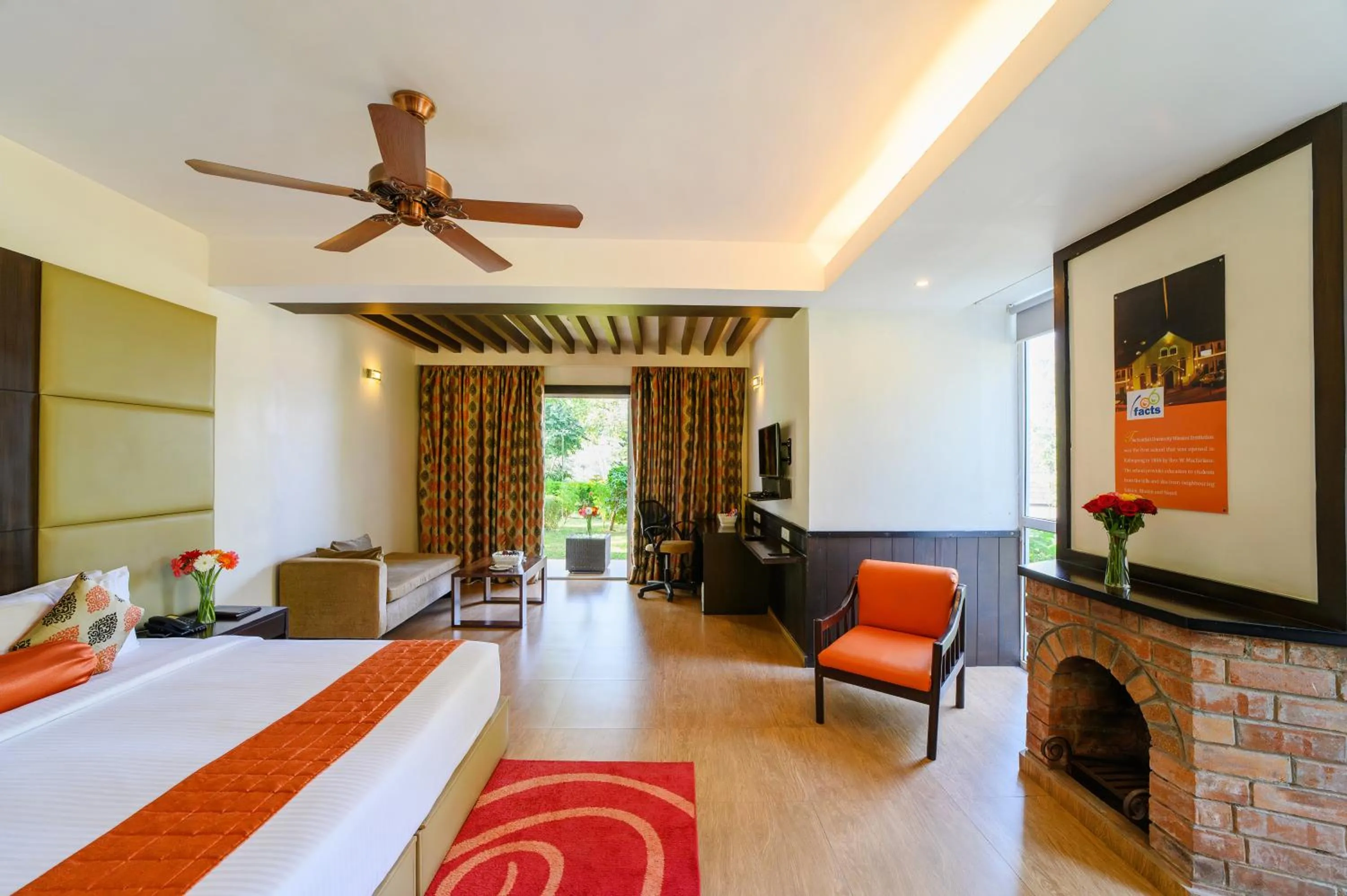 Bed in Sinclairs Retreat Kalimpong