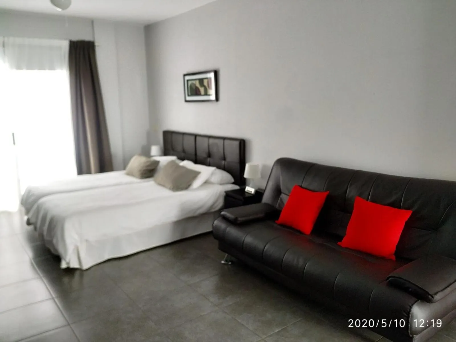 Living room, Bed in Apartamentos El Patio