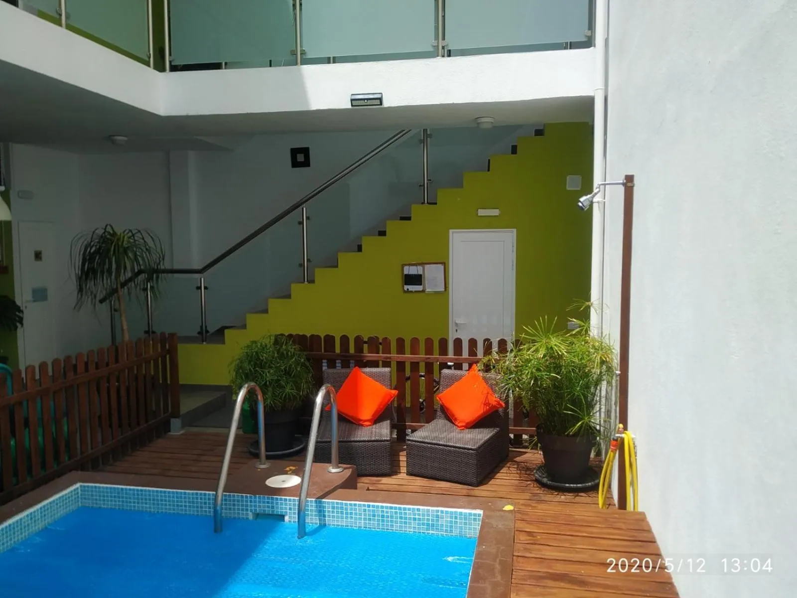 Swimming pool in Apartamentos El Patio