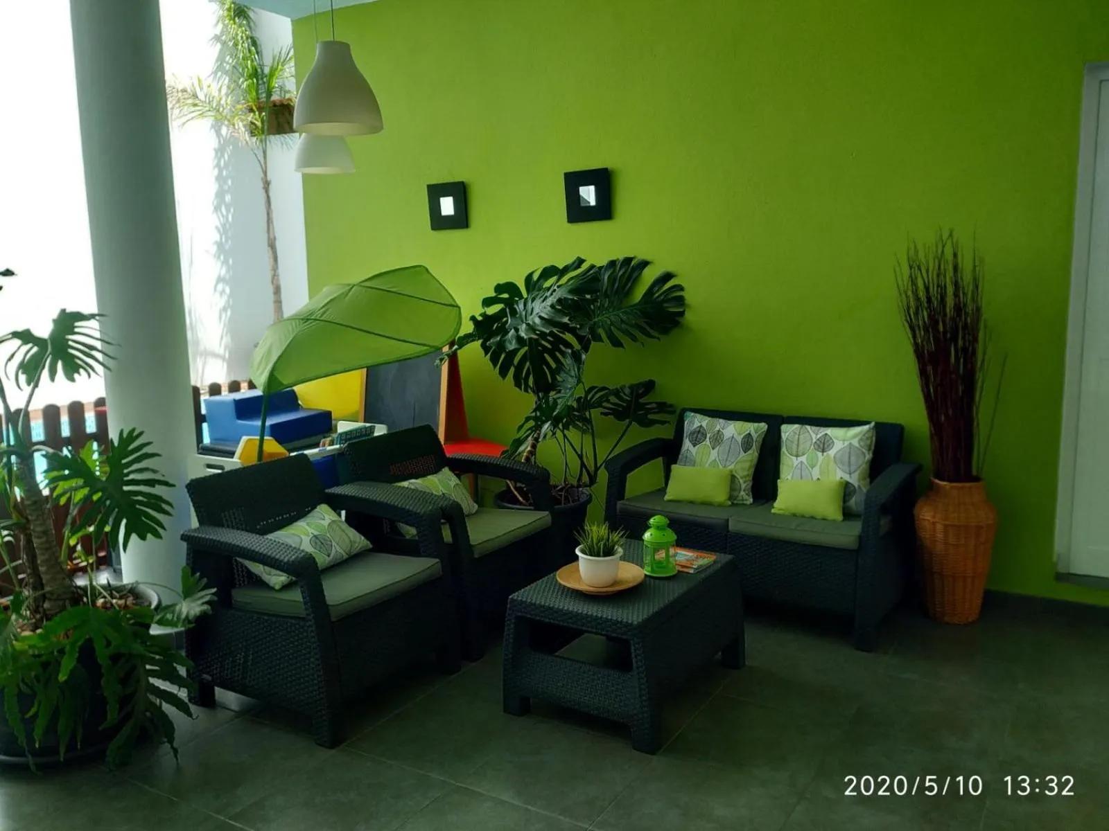 Lobby or reception in Apartamentos El Patio