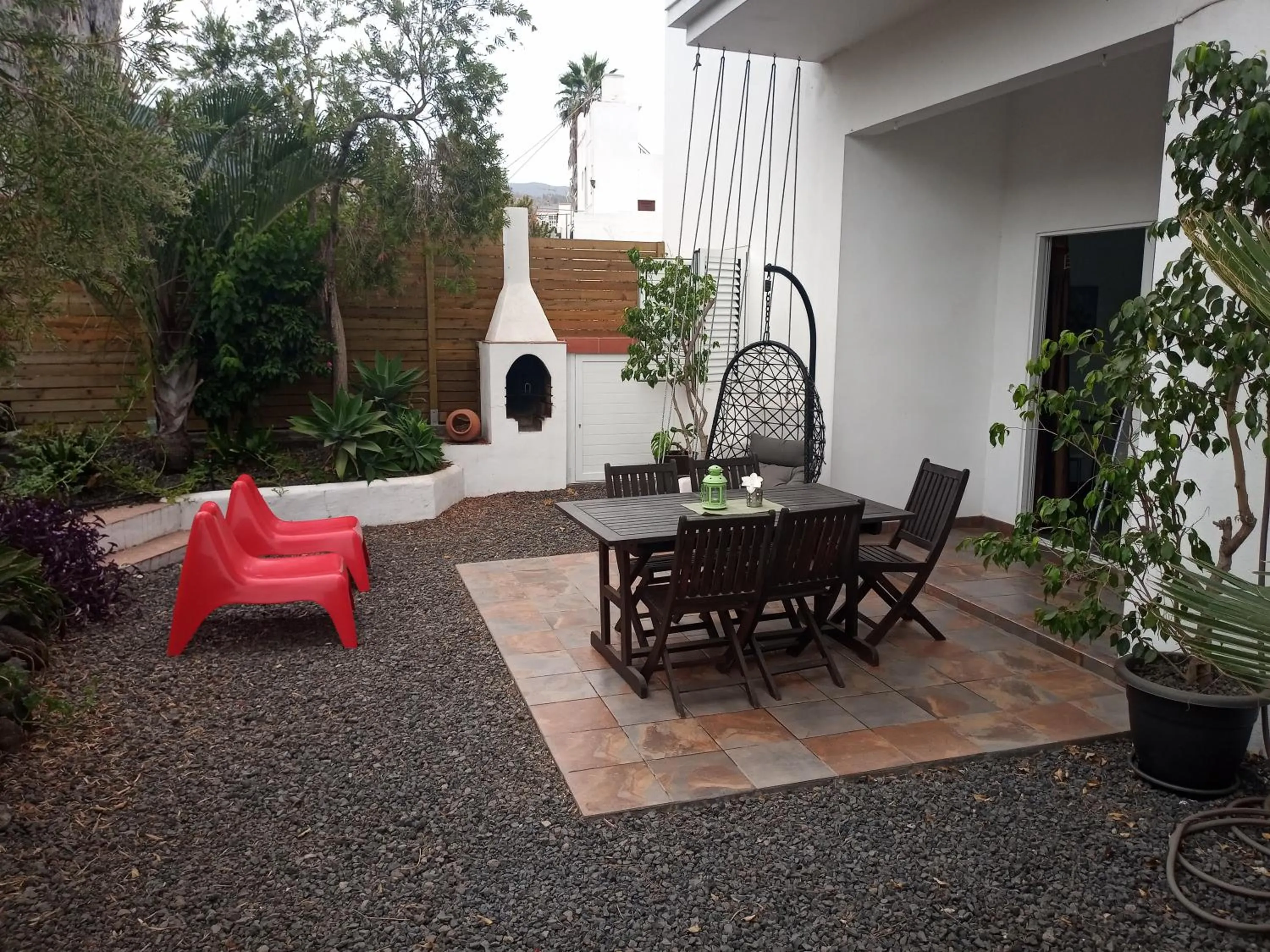 Garden view in Apartamentos El Patio