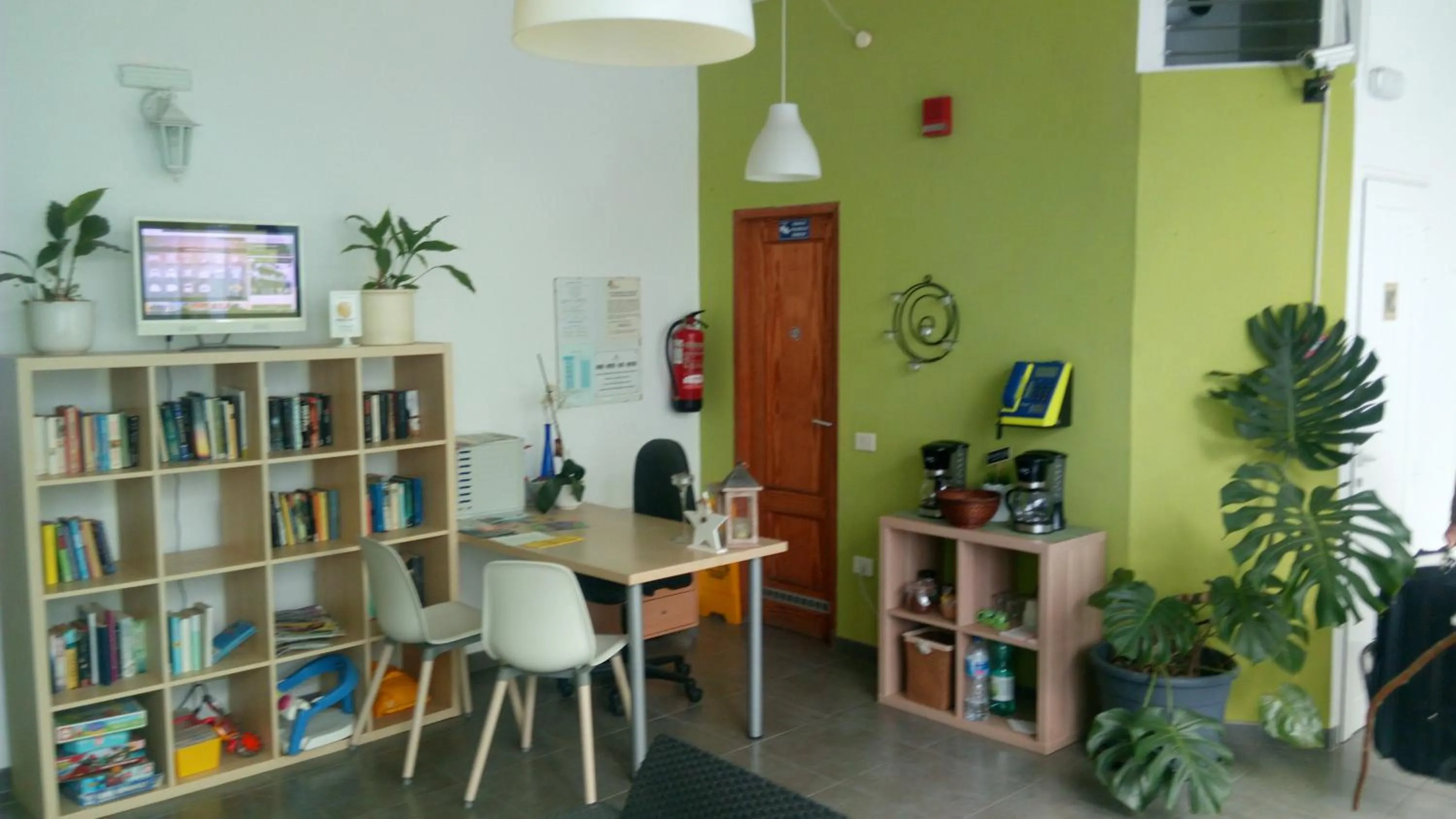 Lobby or reception in Apartamentos El Patio