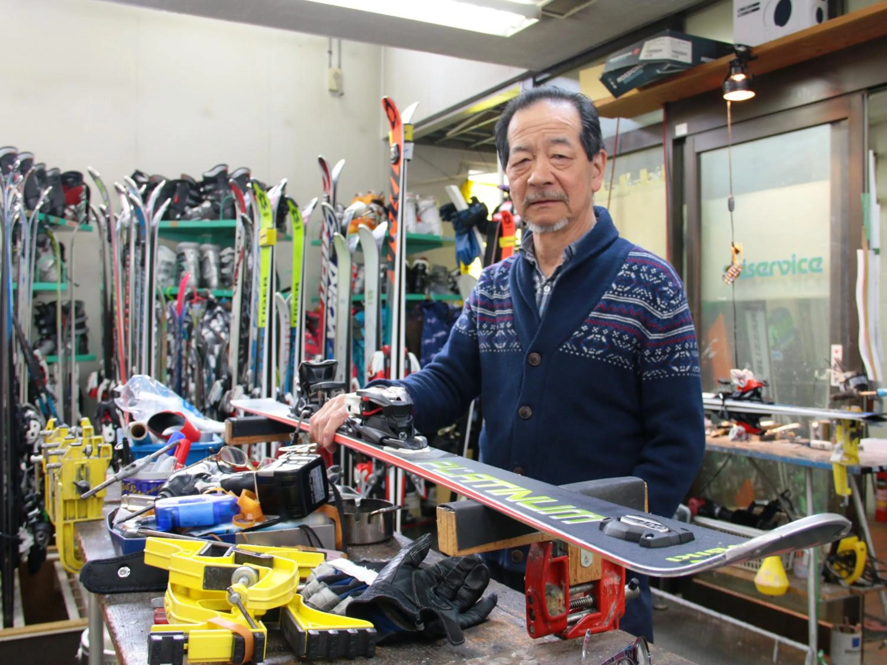 Staff in Hotel Grace Hakuba