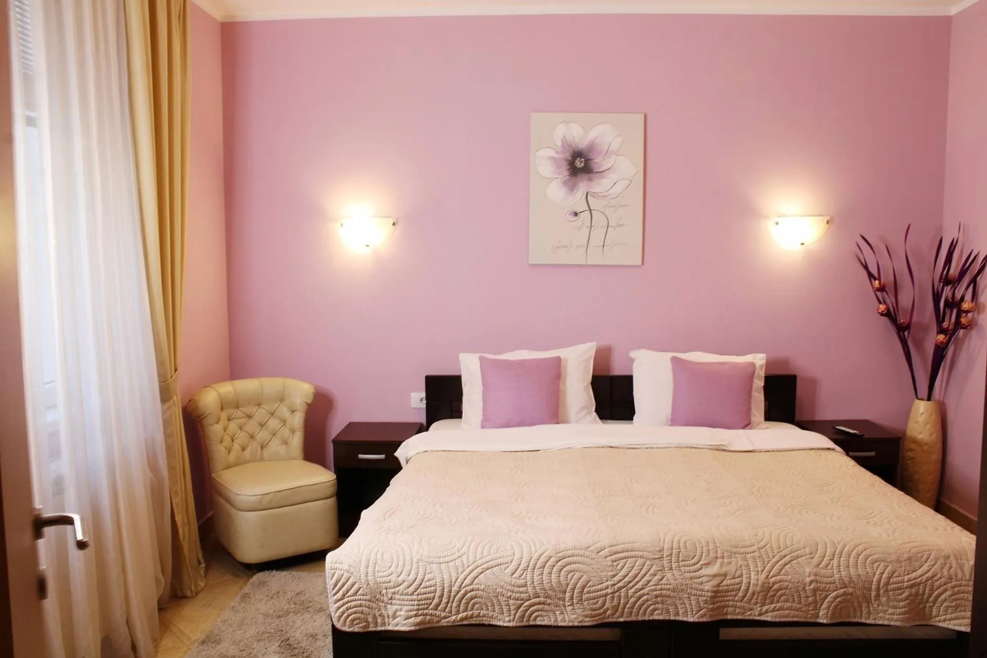 Bedroom, Bed in Apartments Paradisos