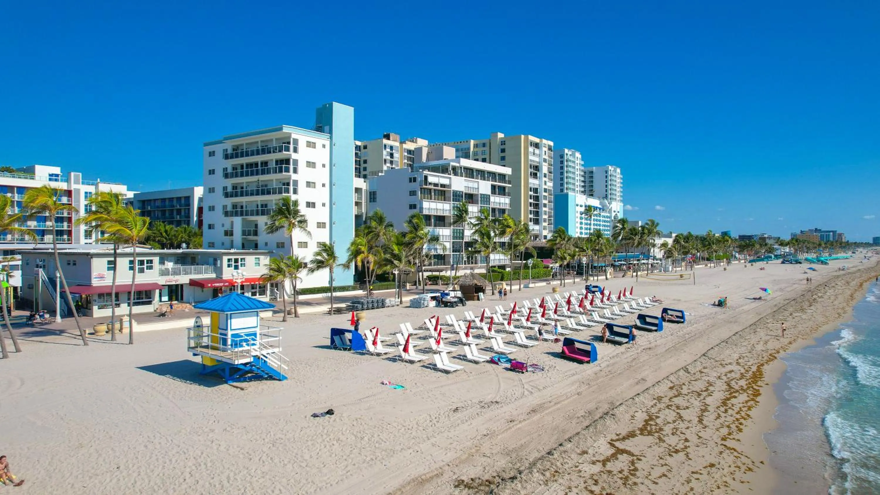 sunbed in Nido del amor