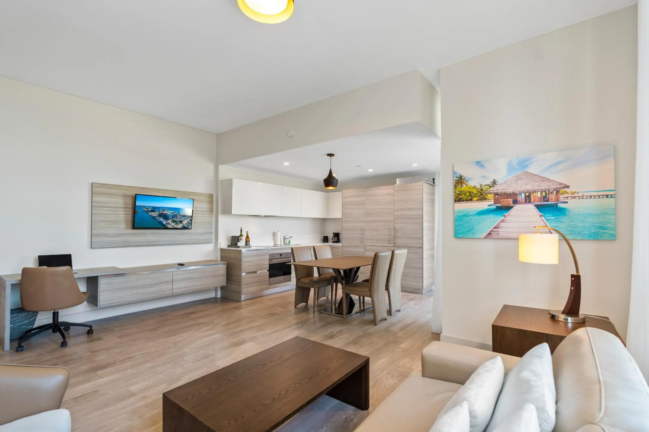 Living room in Nido del amor