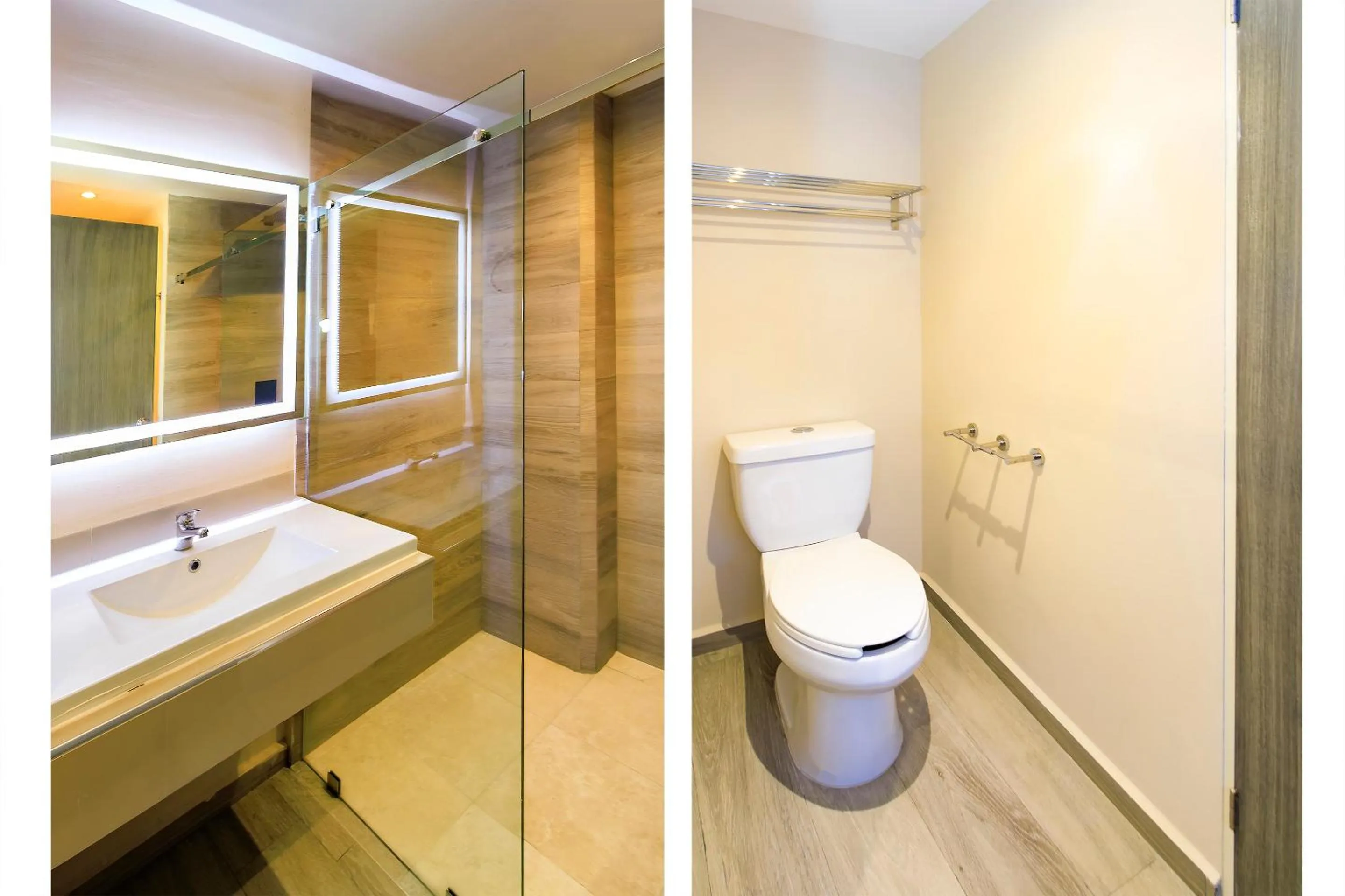 Shower in Collection O Hotel Paris FC, Veracruz