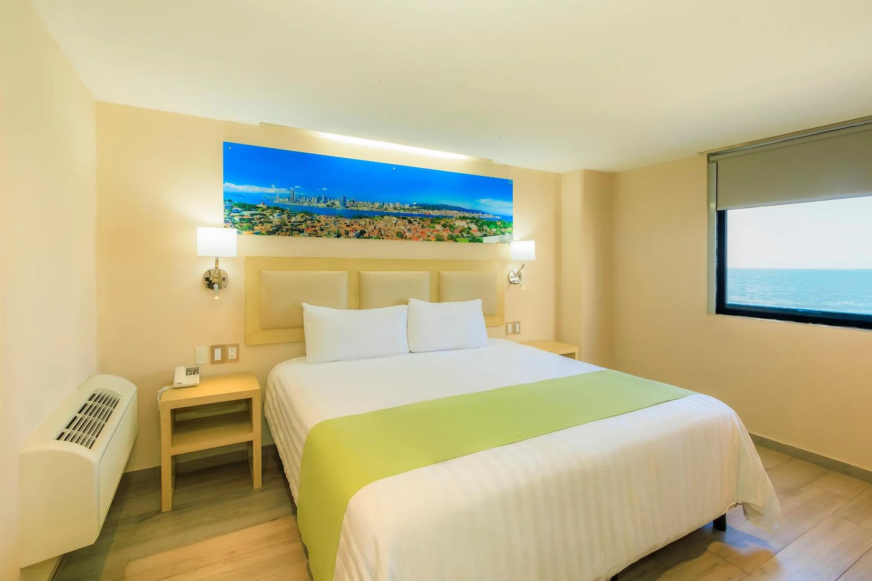 Bedroom, Bed in Collection O Hotel Paris FC, Veracruz