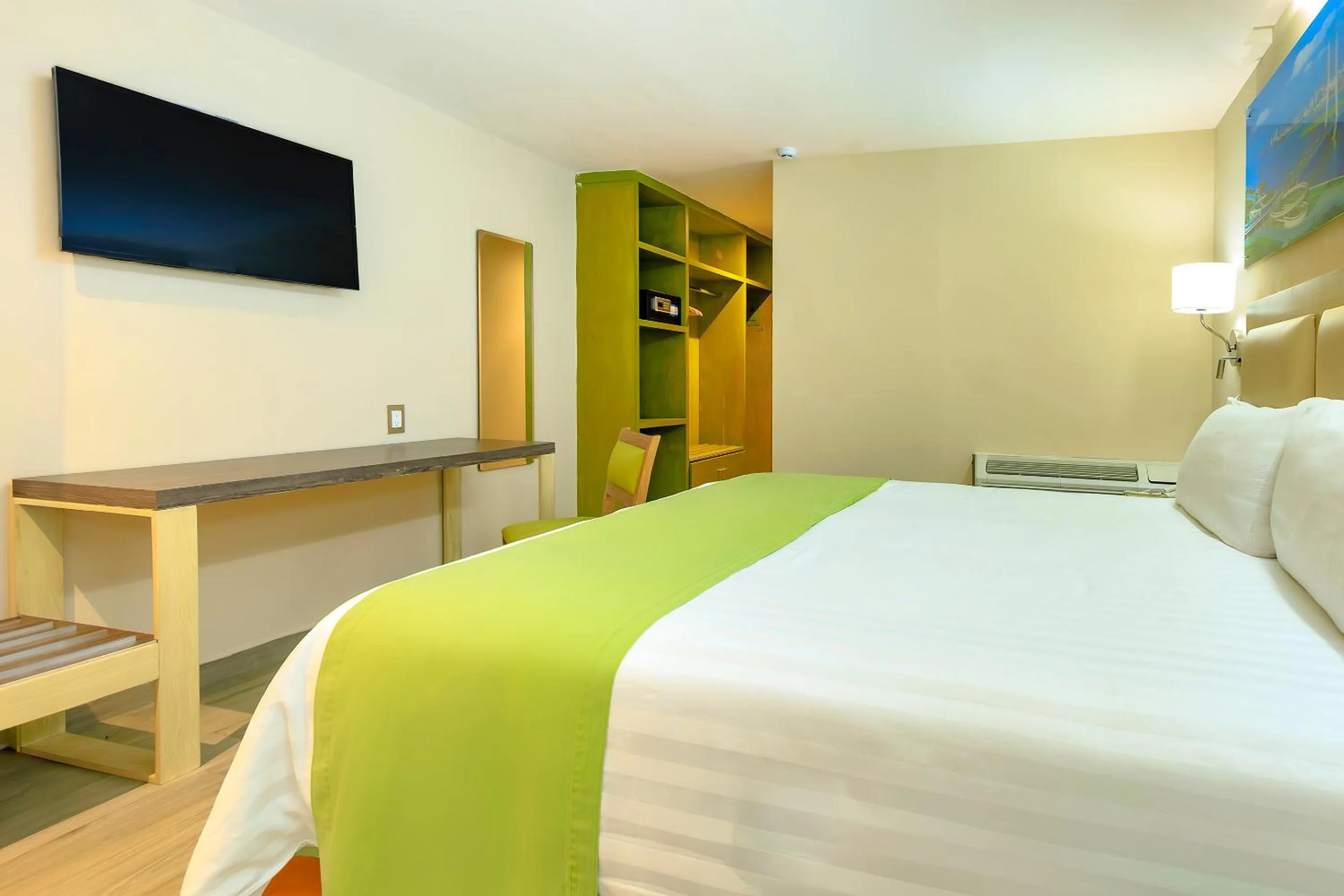 Bedroom, Bed in Collection O Hotel Paris FC, Veracruz