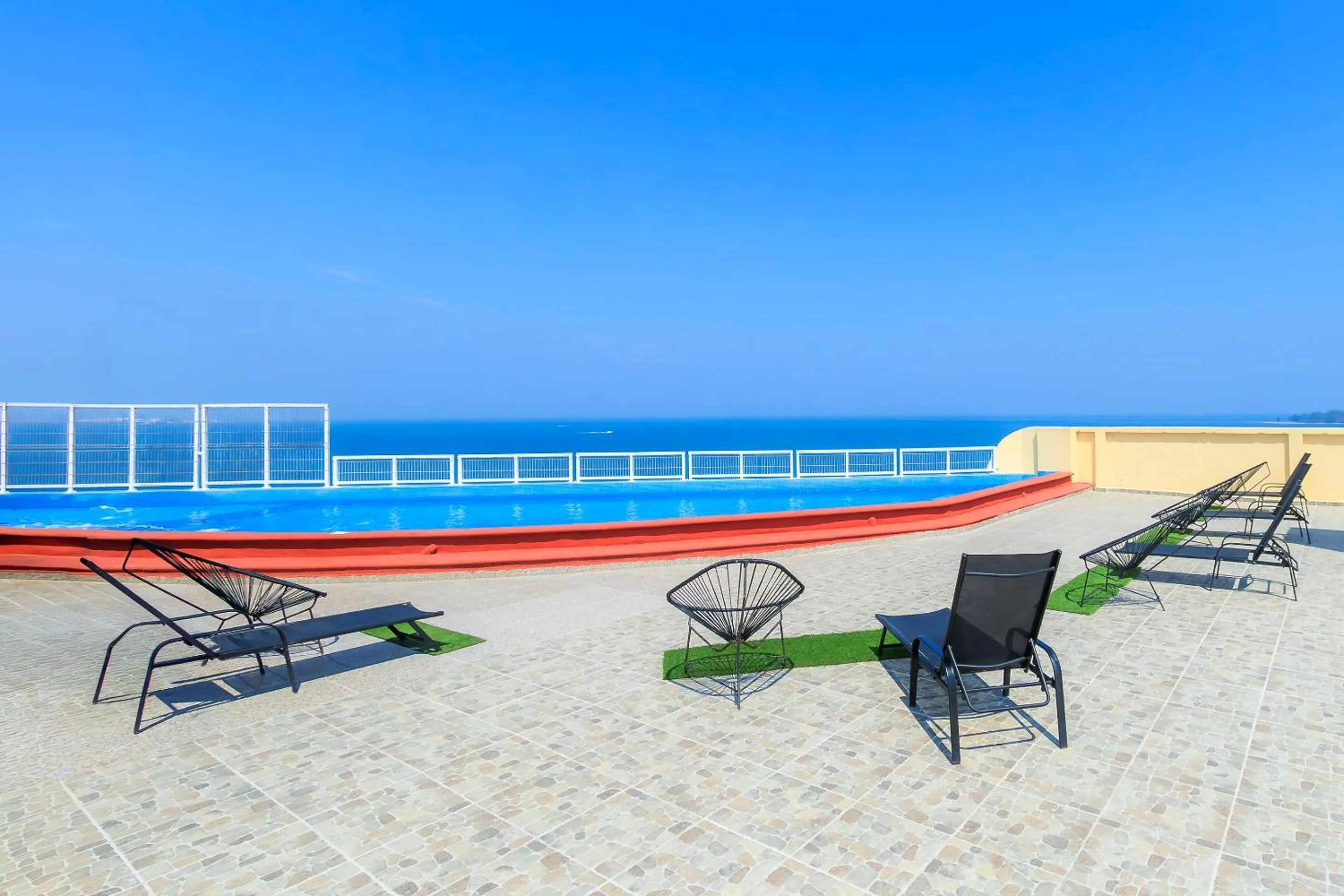 Sea view in Collection O Hotel Paris FC, Veracruz