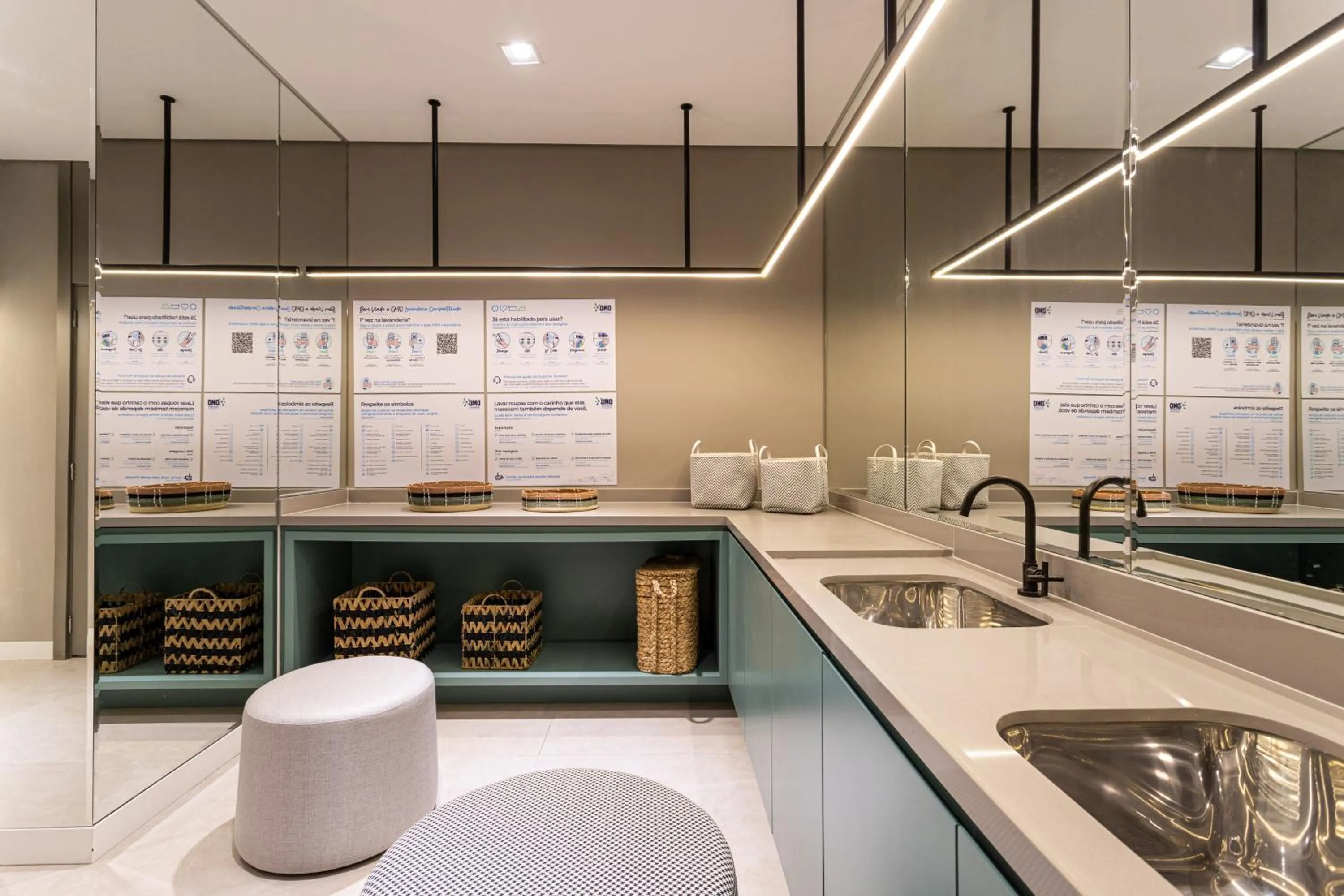 laundry in For You Paraiso by Viva - Prédio com piscina e academia próximo ao metrô