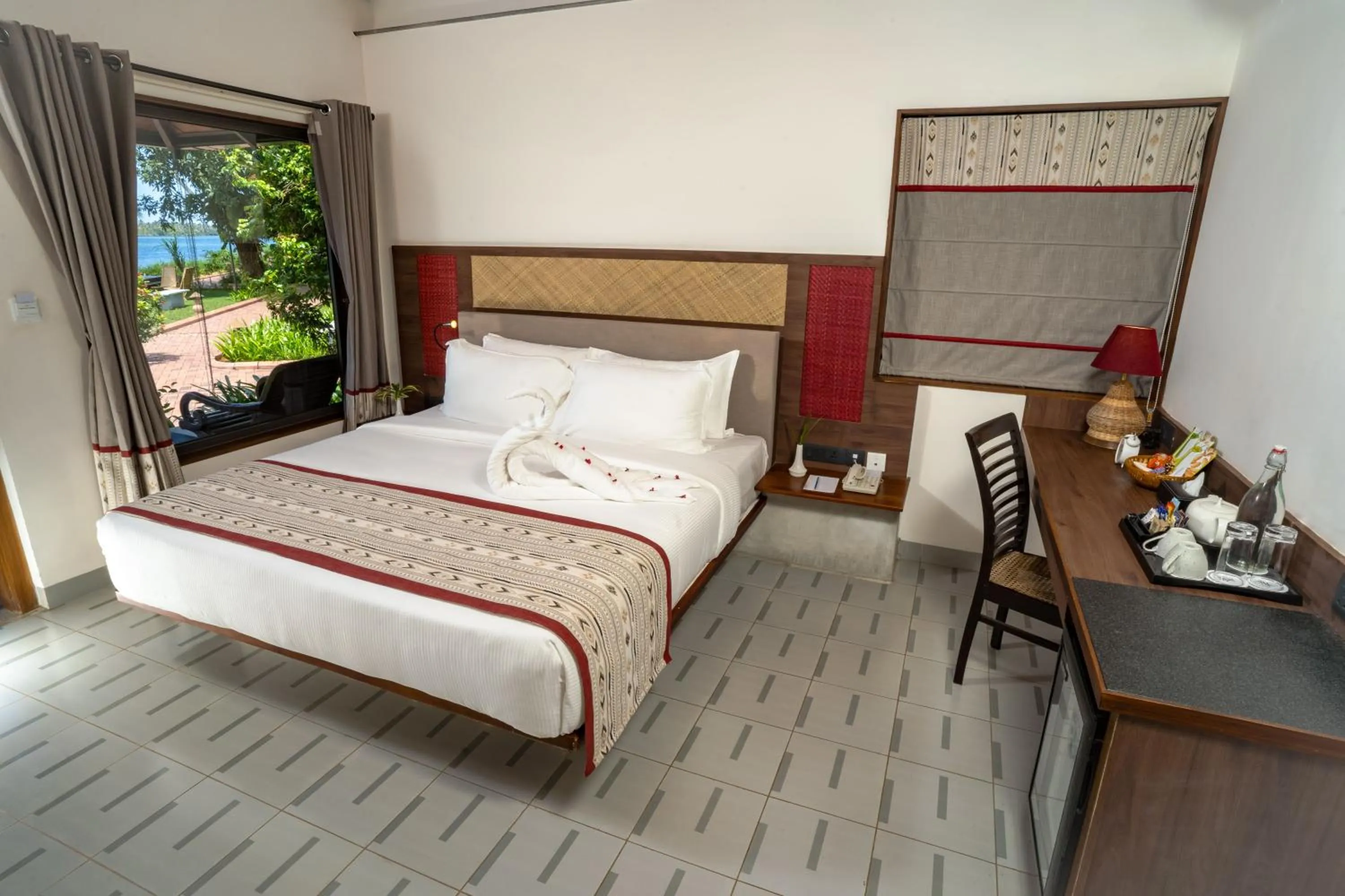 Bedroom, Bed in Vedic Village Retreat Kodungallur