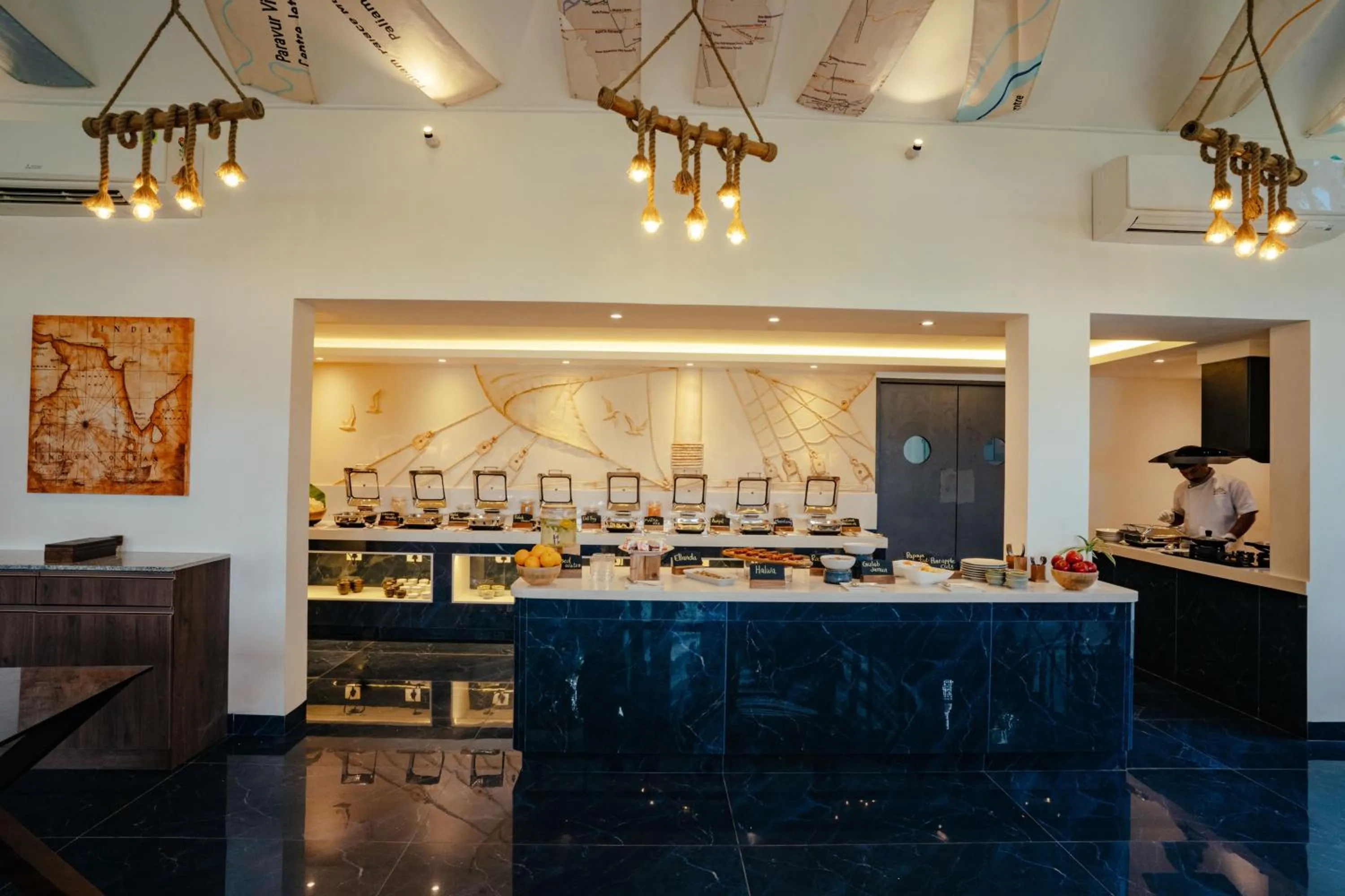 Food and drinks in Vedic Village Retreat Kodungallur