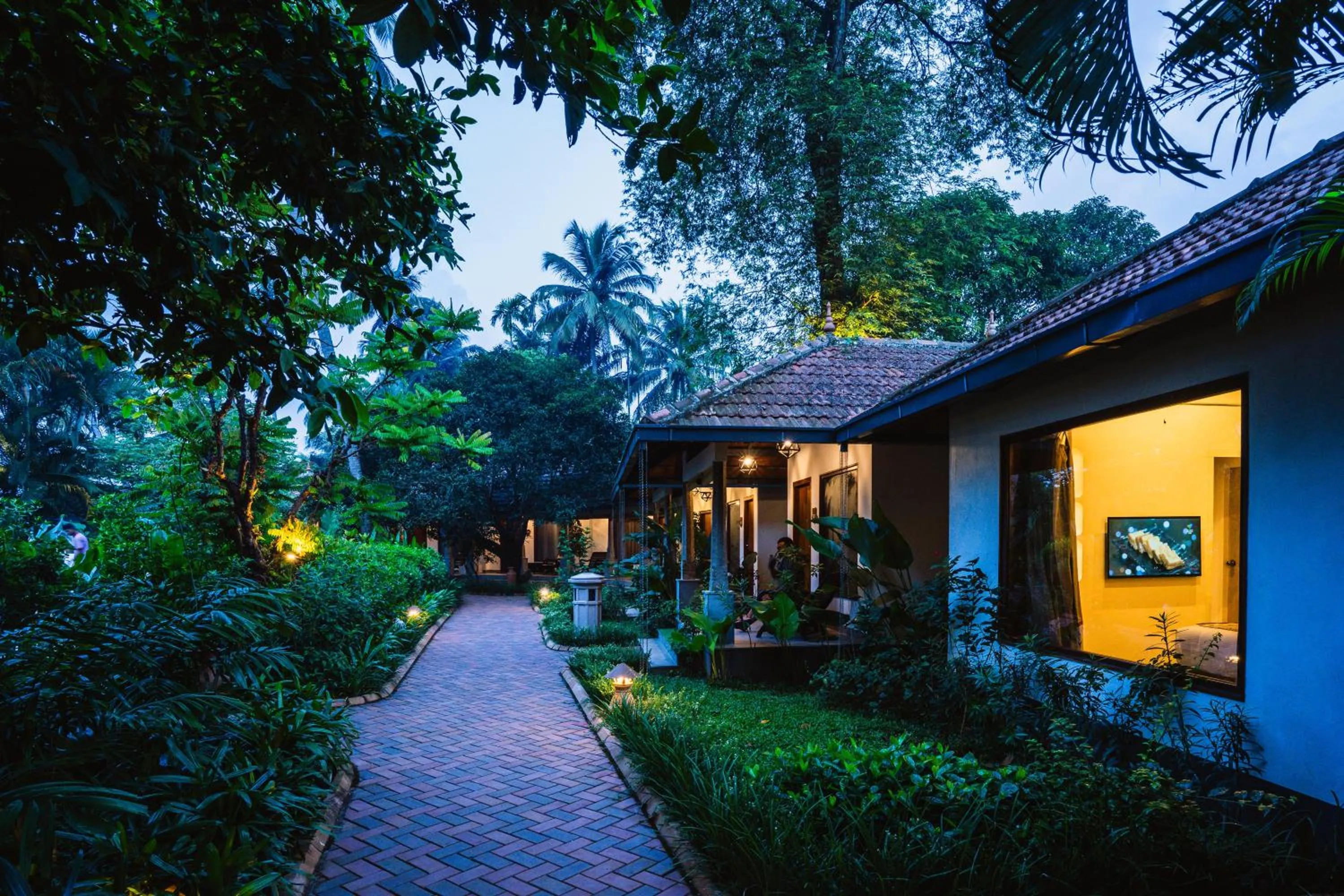 Garden in Vedic Village Retreat Kodungallur