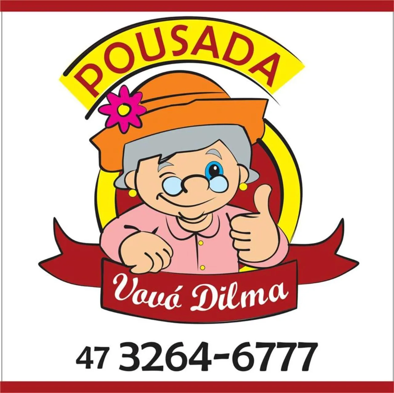 Property logo or sign in Pousada Vovó Dilma