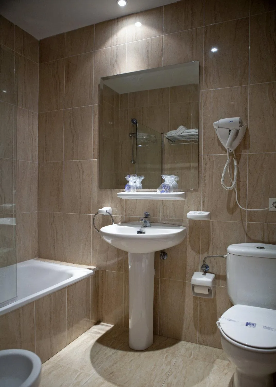 Toilet in Hotel Casa Aurelia