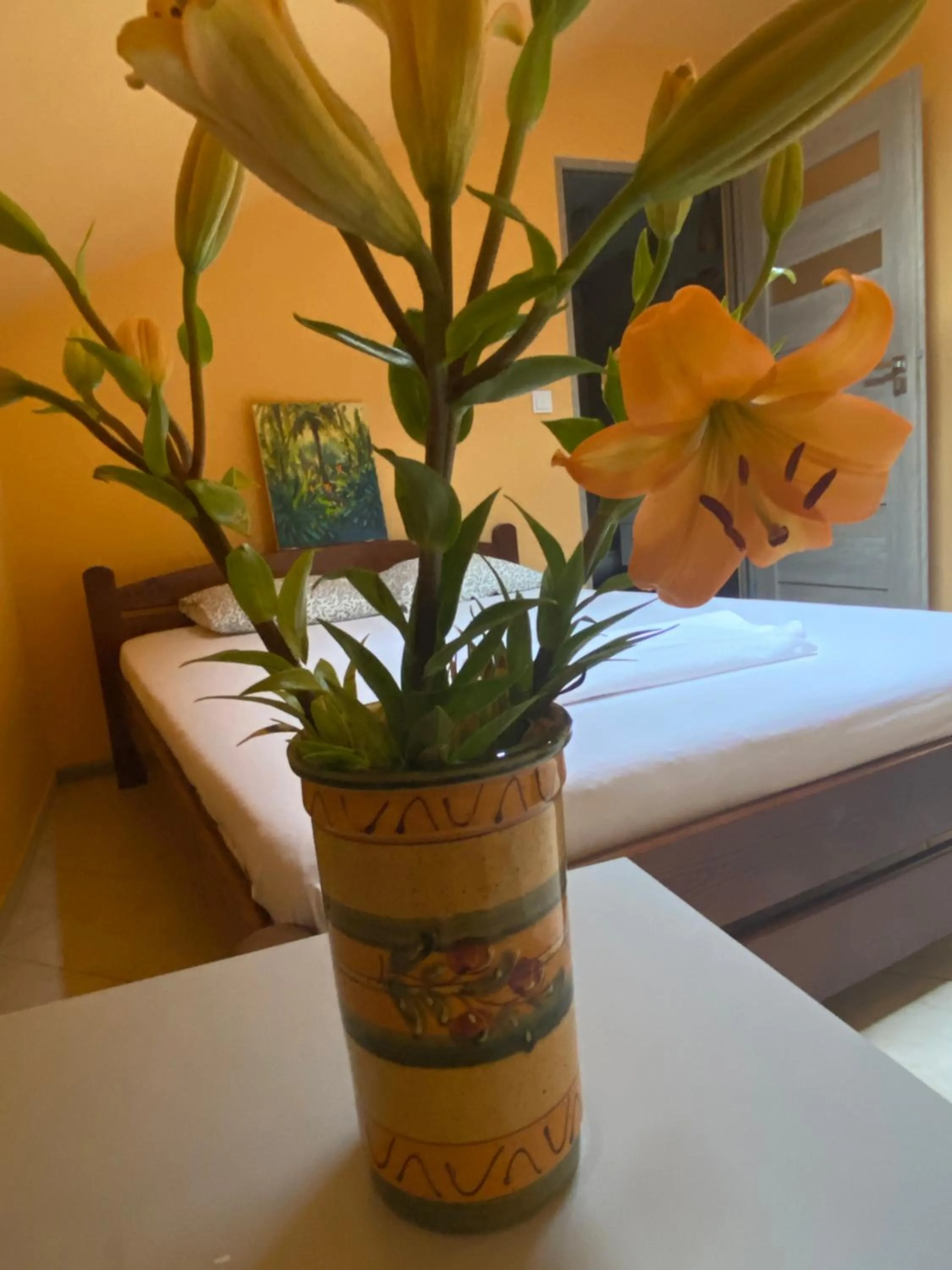 Bed in Art Inn Space