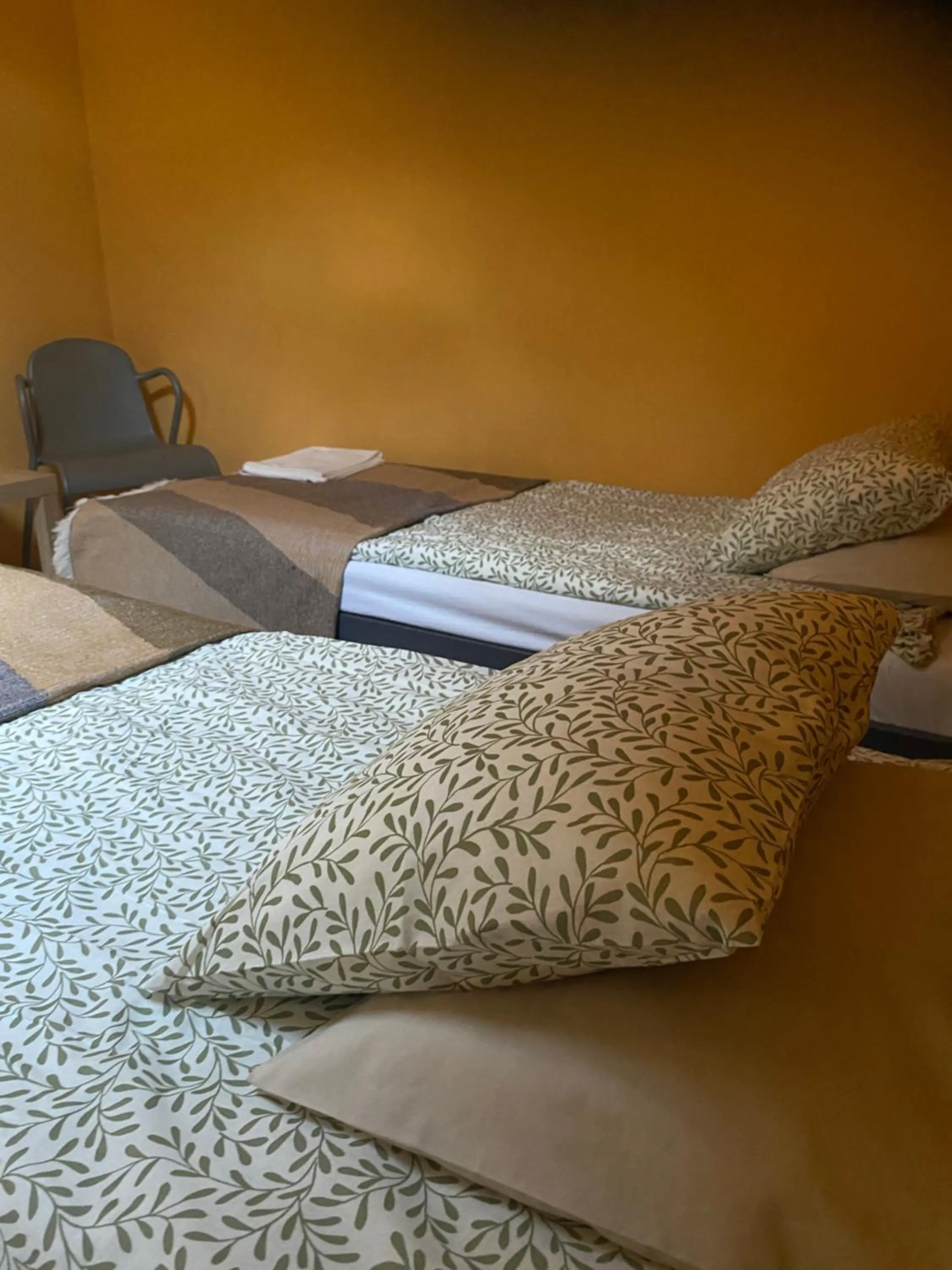 Bed in Art Inn Space