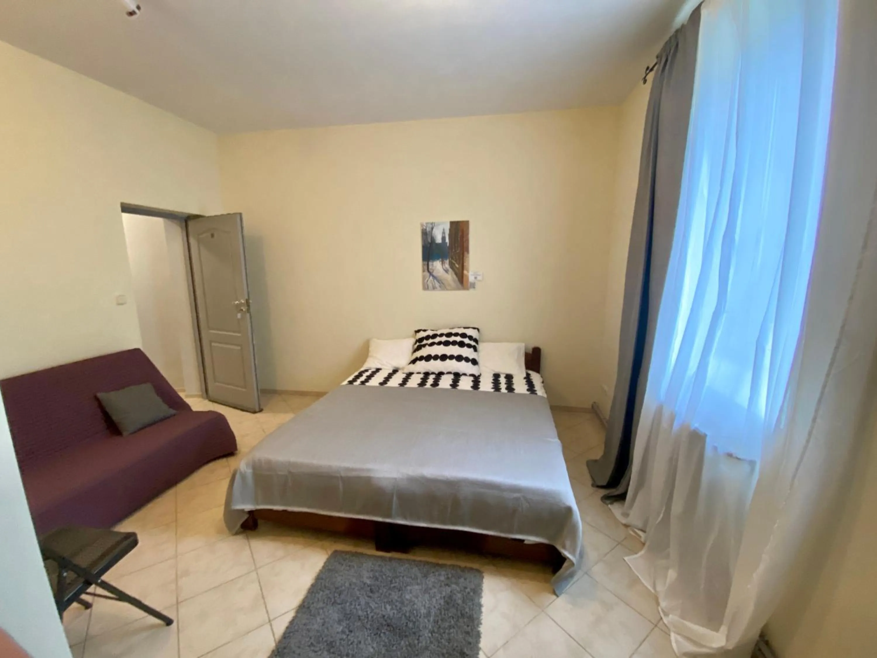 Bed in Art Inn Space